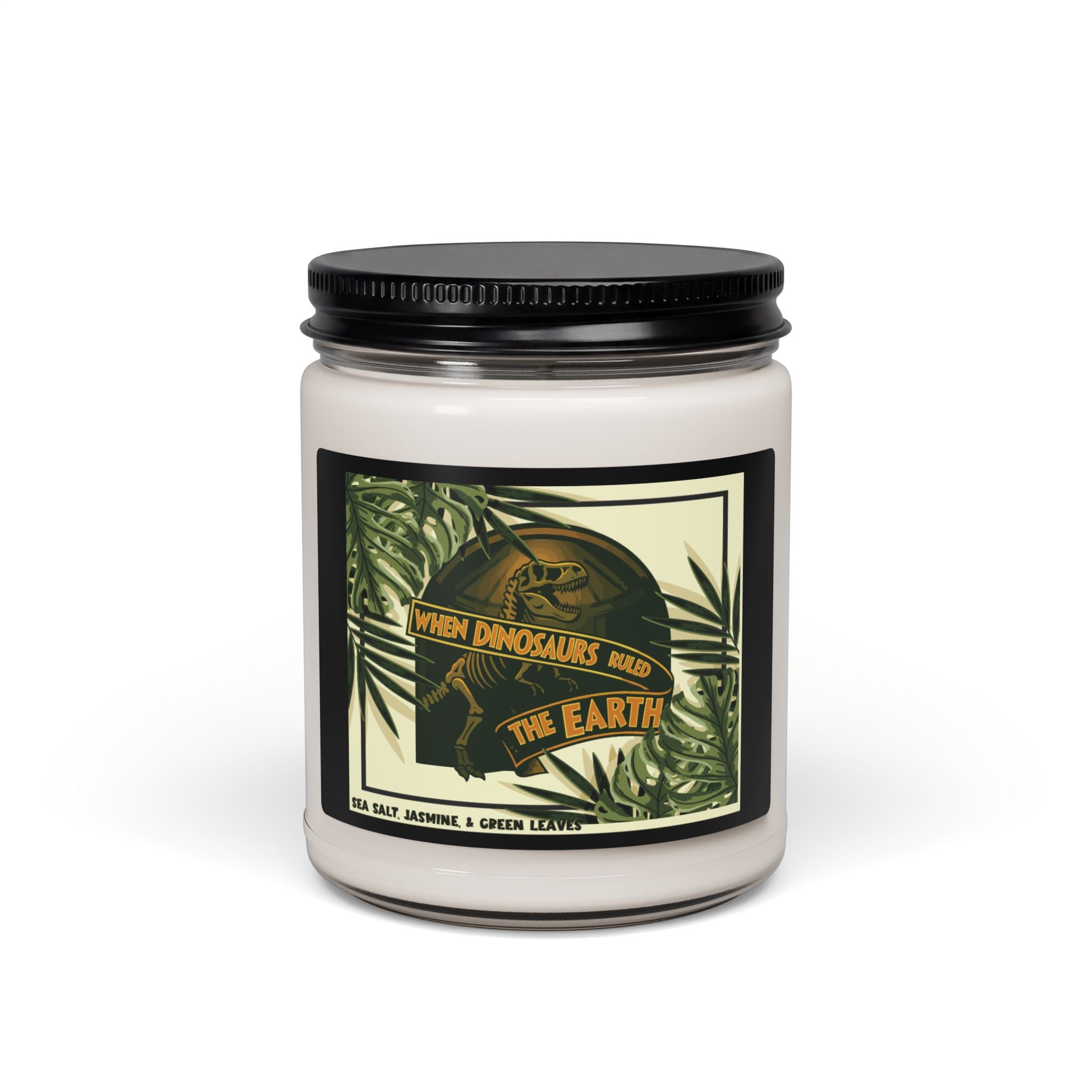 When Dinosaurs Ruled the Earth Candle- Sea Salt + Jasmine Soy Candle