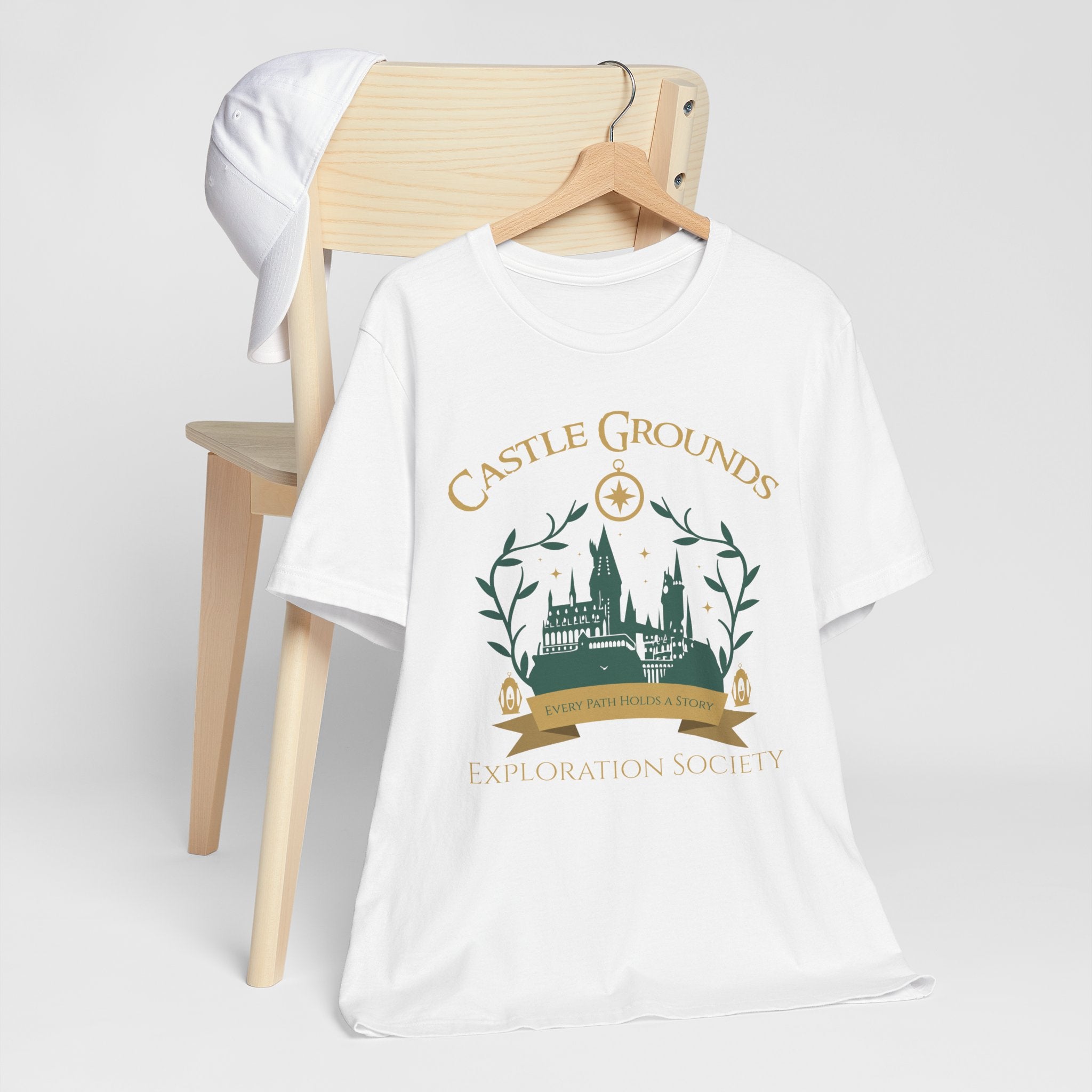 Castle Grounds Exploration Society Shirt- Wizarding Castle Tee, Fantasy Adventure Shirt