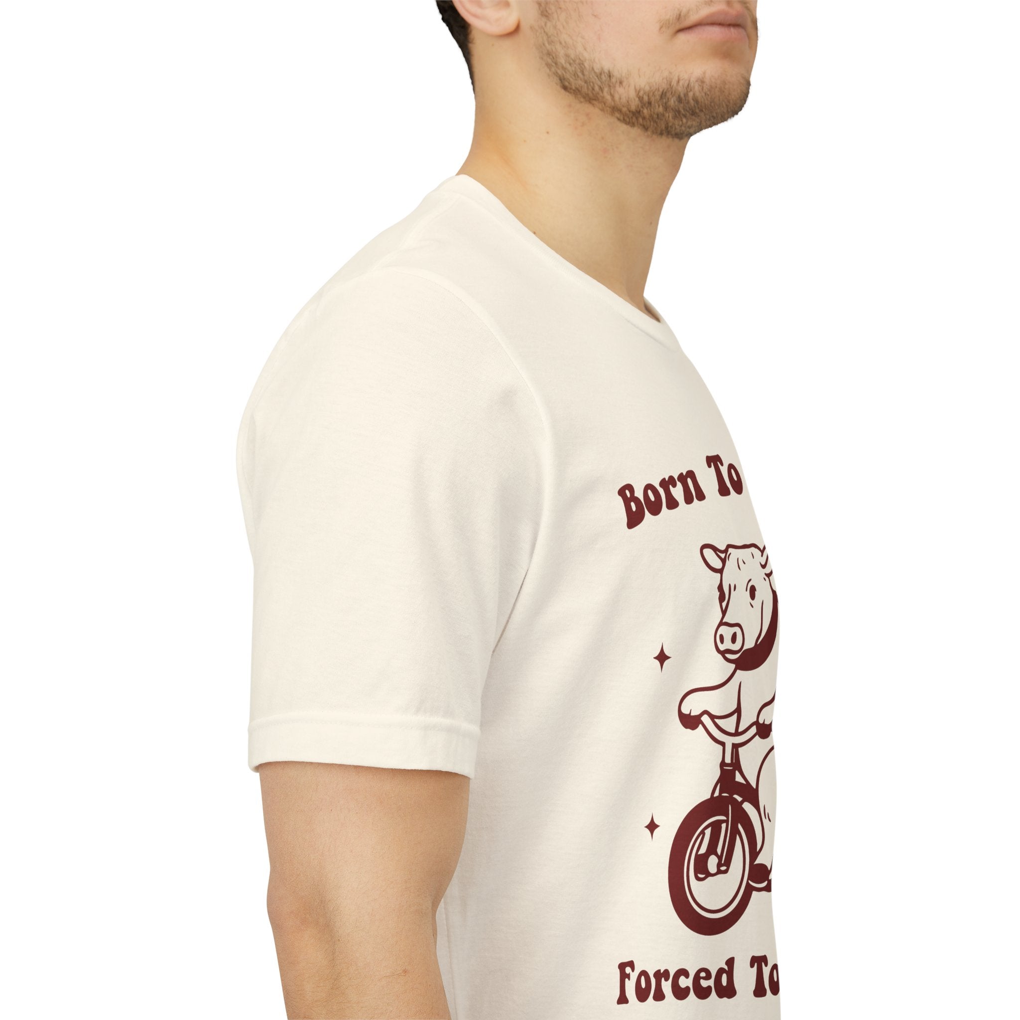 Born to Mosey Forced to Hustle Shirt | Funny Cow Tee | Meltdown Menagerie CollectionShirt