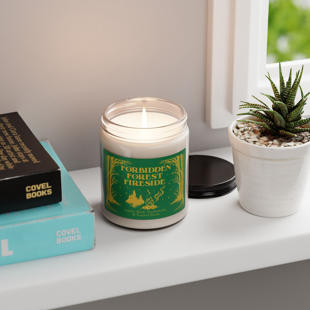 Forbidden Forest Fireside- Amber, Musk, & Sandalwood Soy Candle