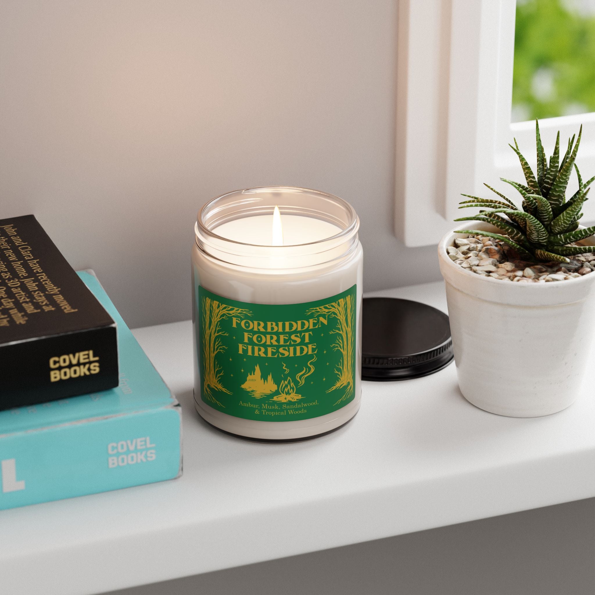 Forbidden Forest Fireside- Amber, Musk, & Sandalwood Soy Candle