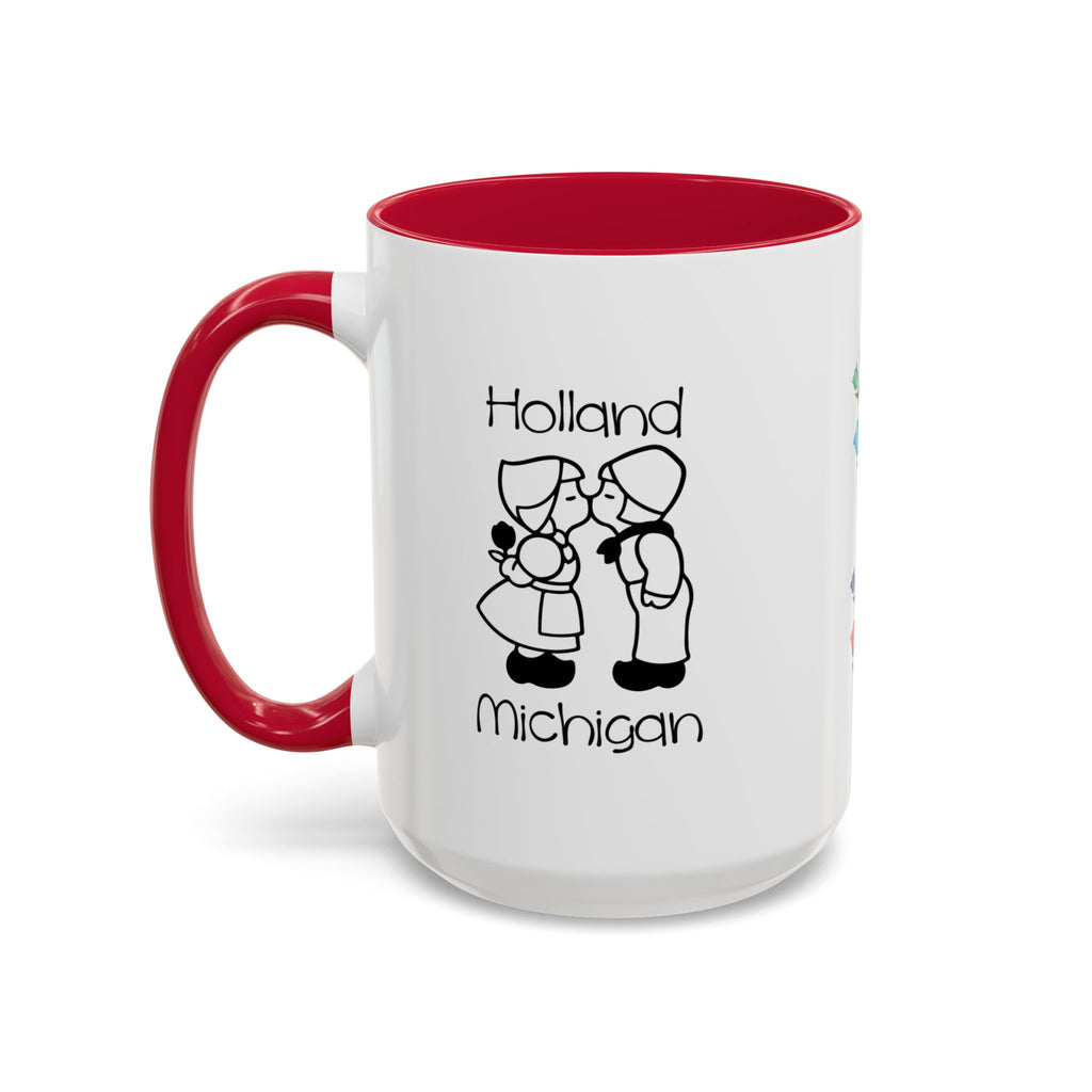 Klompen & Coffee Mug | Holland Michigan Tulip Time Souvenir