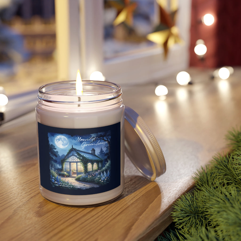 Moonlit Greenhouse Soy Candle- Dreamy Garden Night Scent