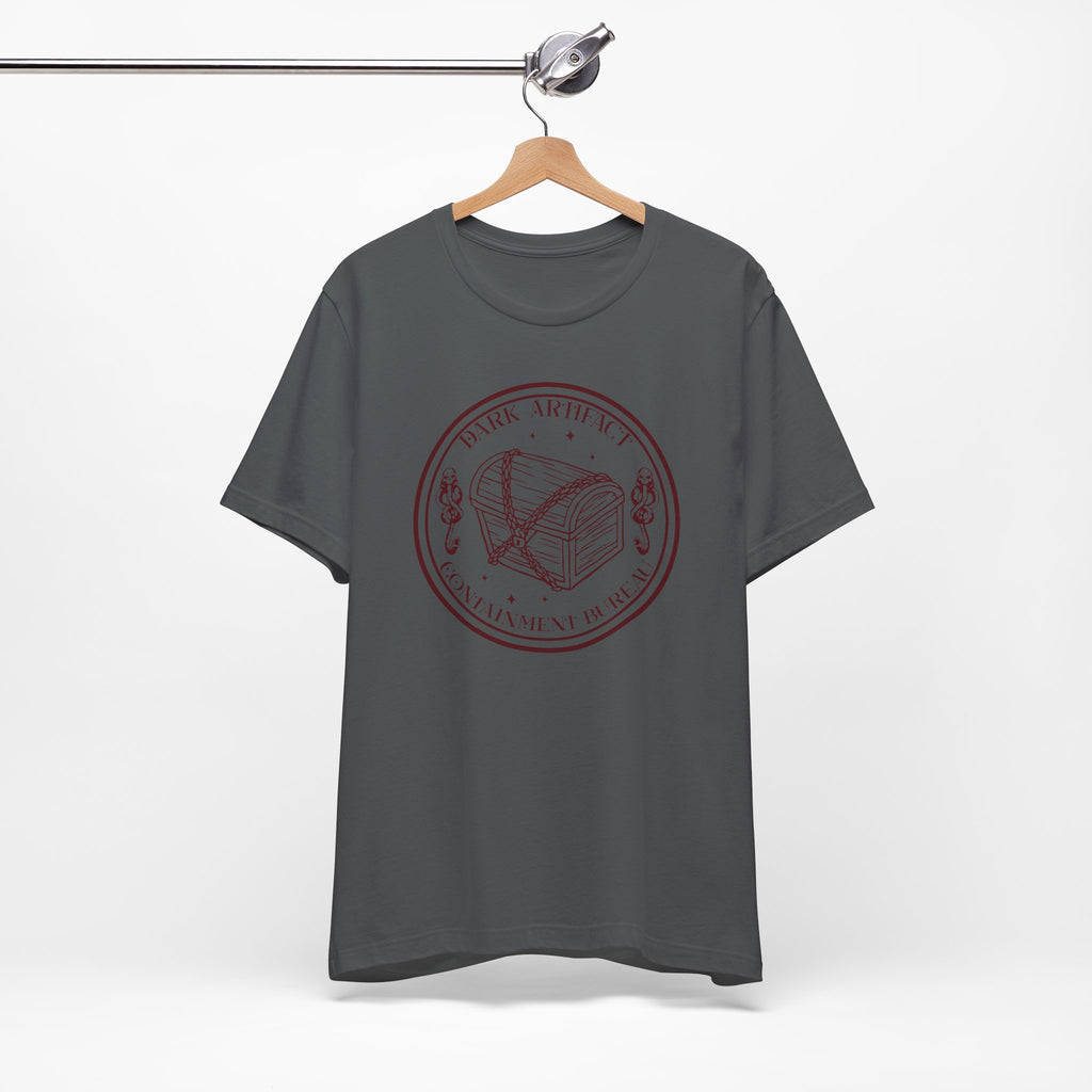 Dark Artifact Containment Bureau Tee- Dark Wizard Inspired Shirt