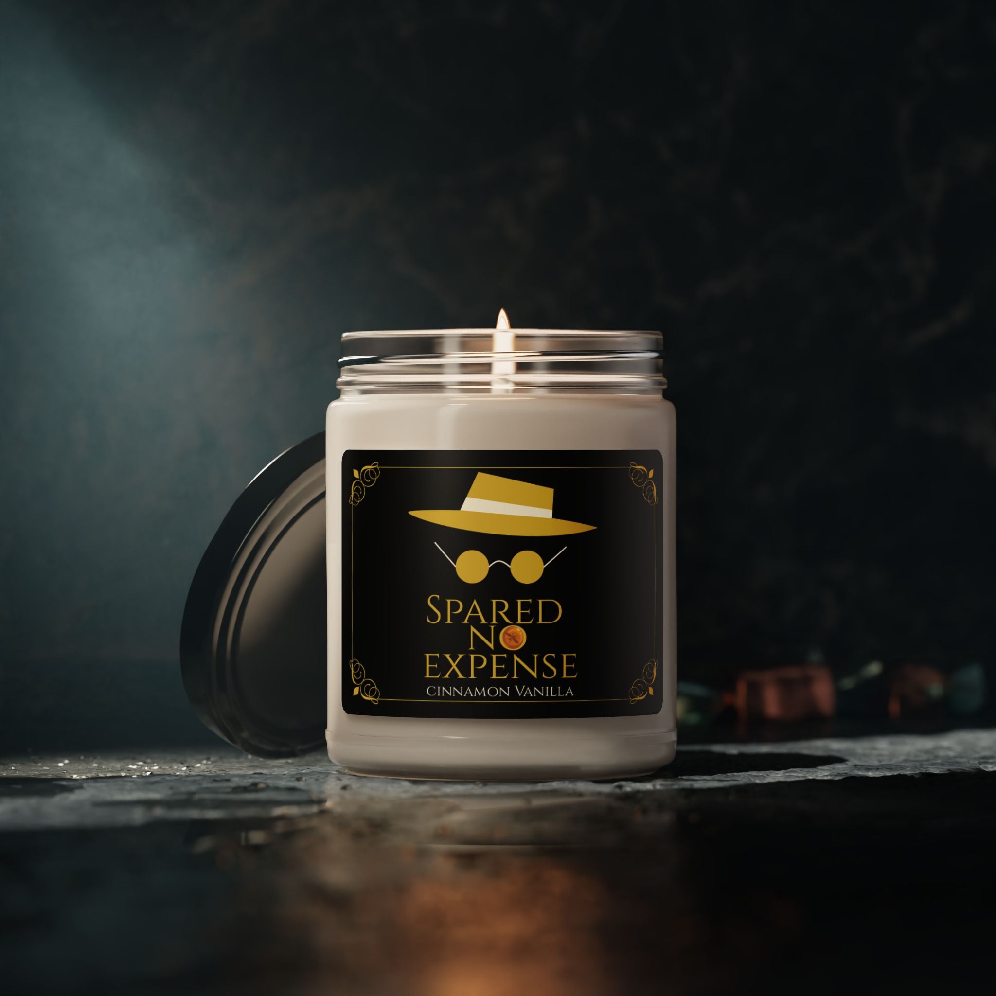 Spared No Expense Candle – Jurassic Park Hammond Tribute Soy Candle