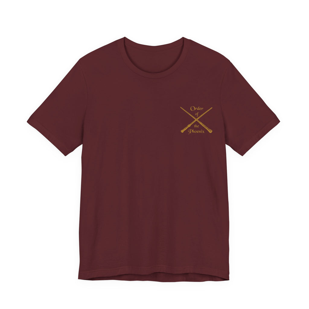 Phoenix Wizard Shirt- Lux Vincit Tenebras Double Sided Tee
