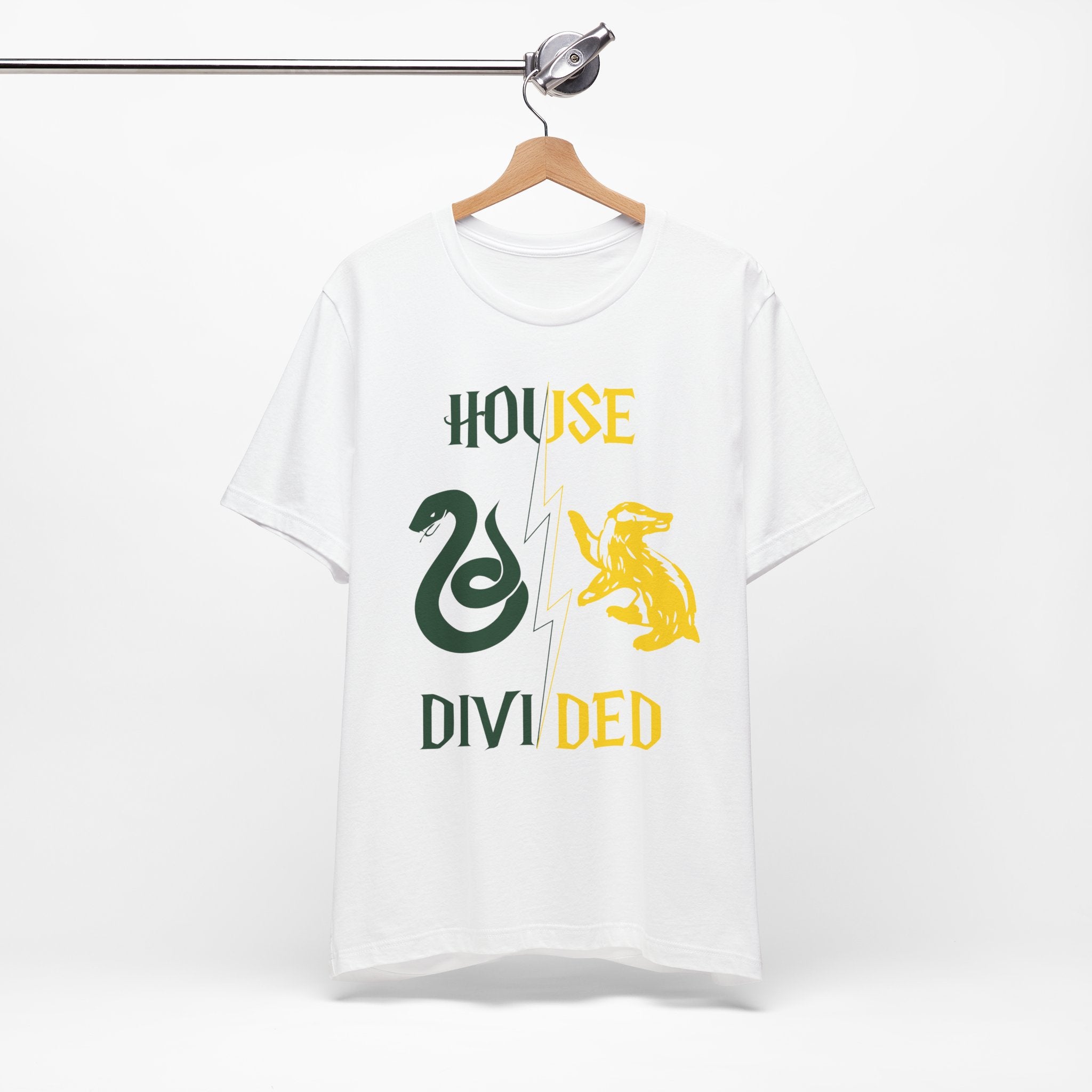 House Divided Rivalry Shirt- Serpent + Badger Wizardcore Couple Tee