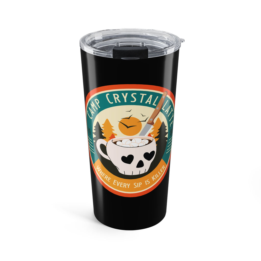 Camp Crystal Latte 20oz Tumbler- Horror Coffee Travel Mug