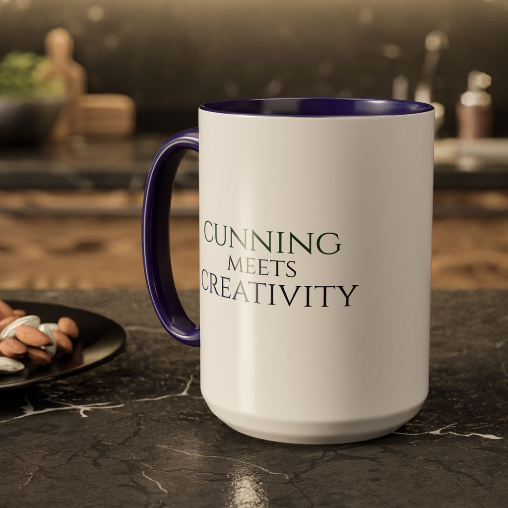 Slytherin Ravenclaw Mug | House Divided Cup | Wizarding Couple Gift