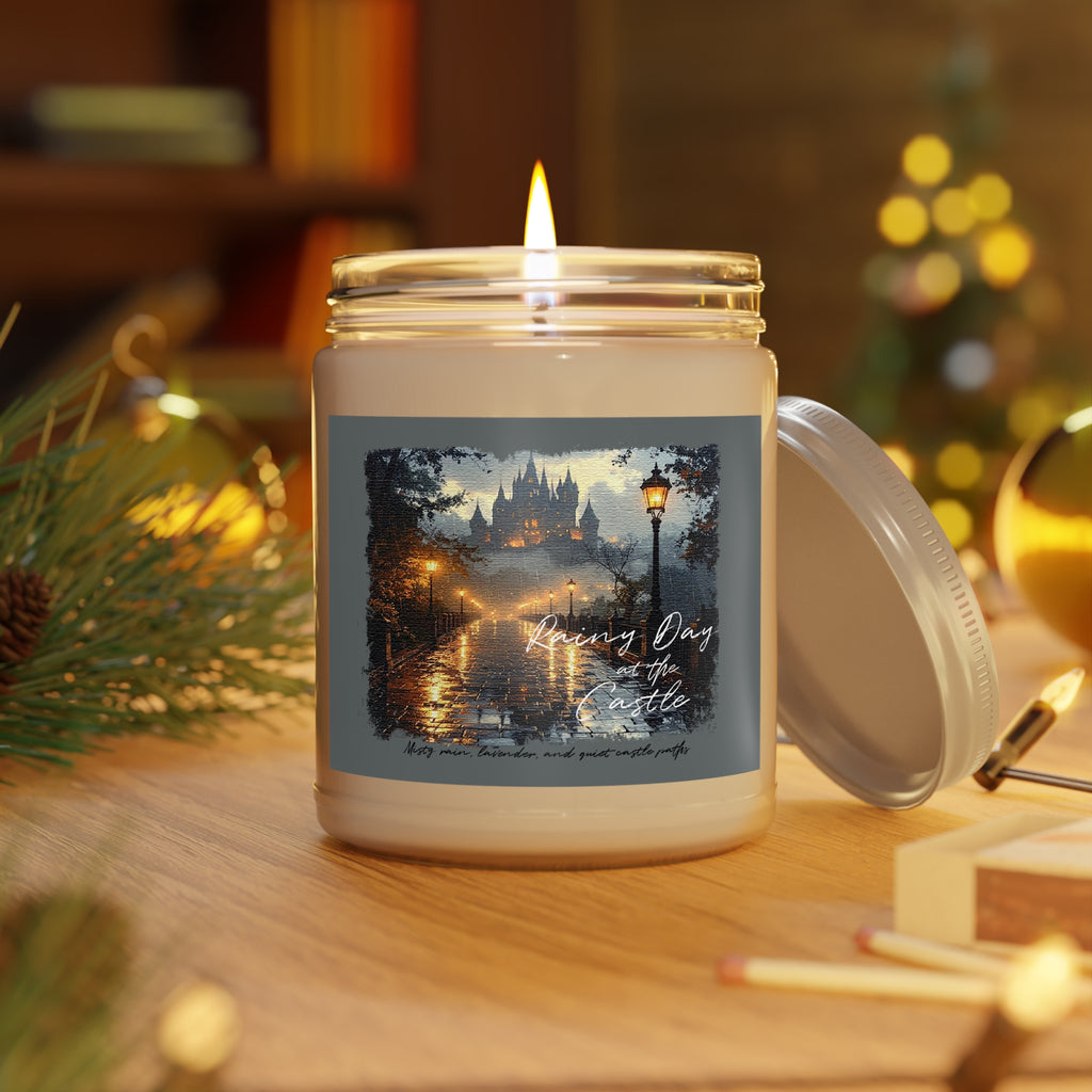 Rainy Day at the Castle Soy Candle- Moody Park Day Candle