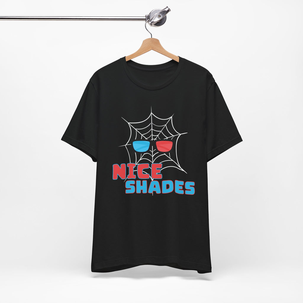 Nice Shades 3D Glasses Shirt- Theme Park Ride Inspired- Comic Web Tee