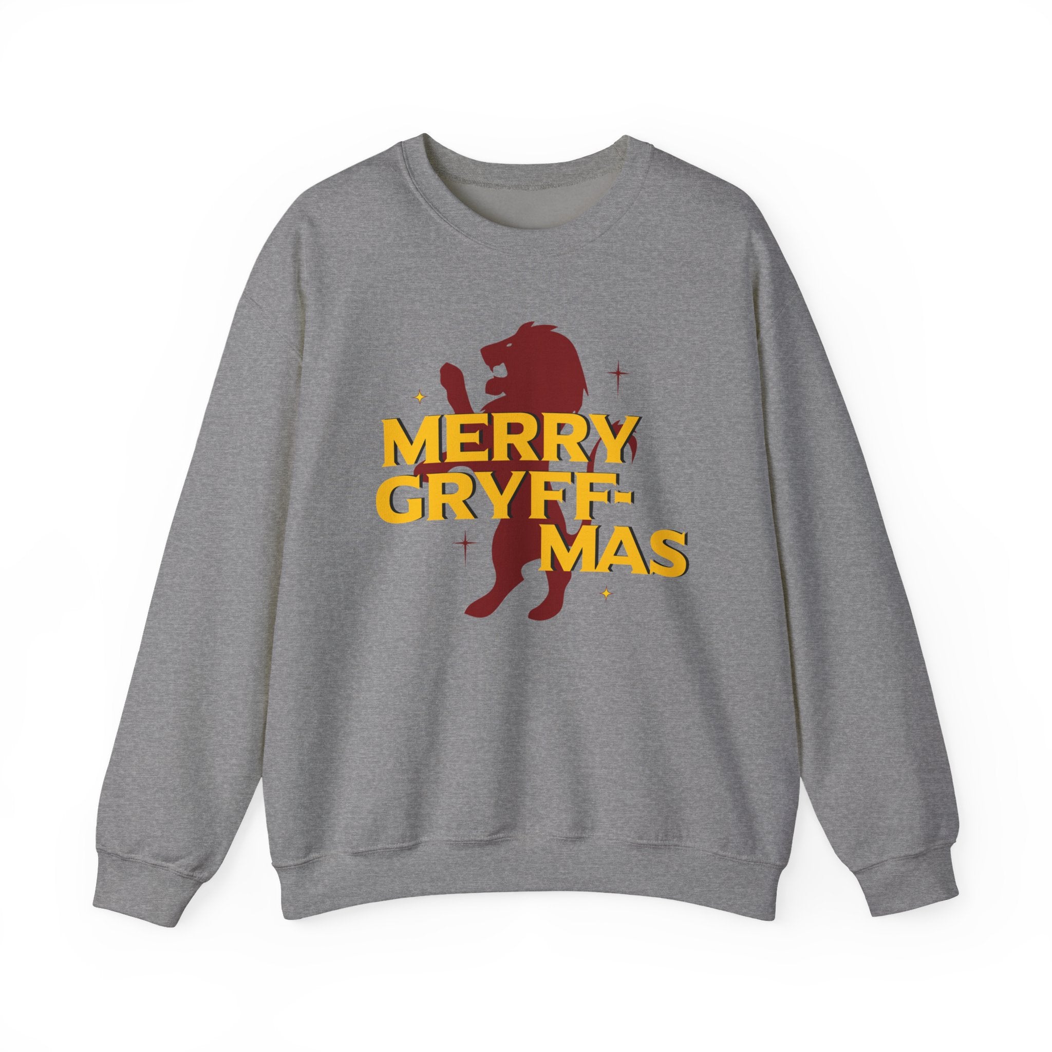 Merry Gryff-mas Crewneck Sweatshirt- Wizard Christmas Sweatshirt