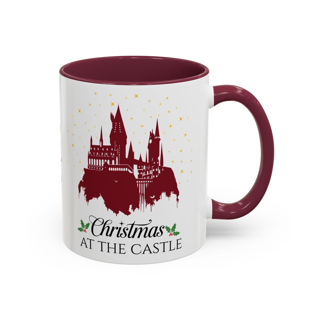 Christmas at the Castle Mug- 11oz Wizard Inspired Holiday Coffee Cup