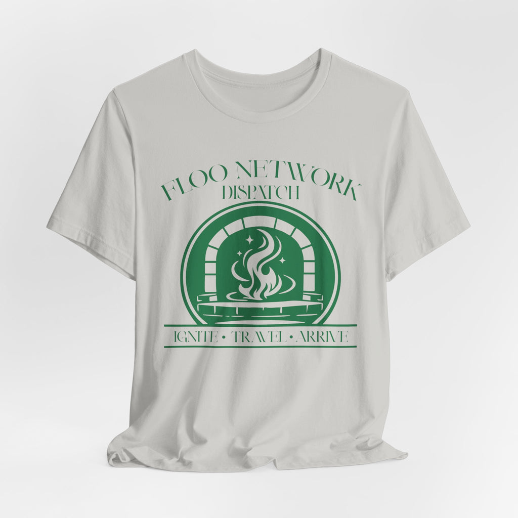Floo Network Dispatch Shirt- Wizard Fireplace Travel Tee