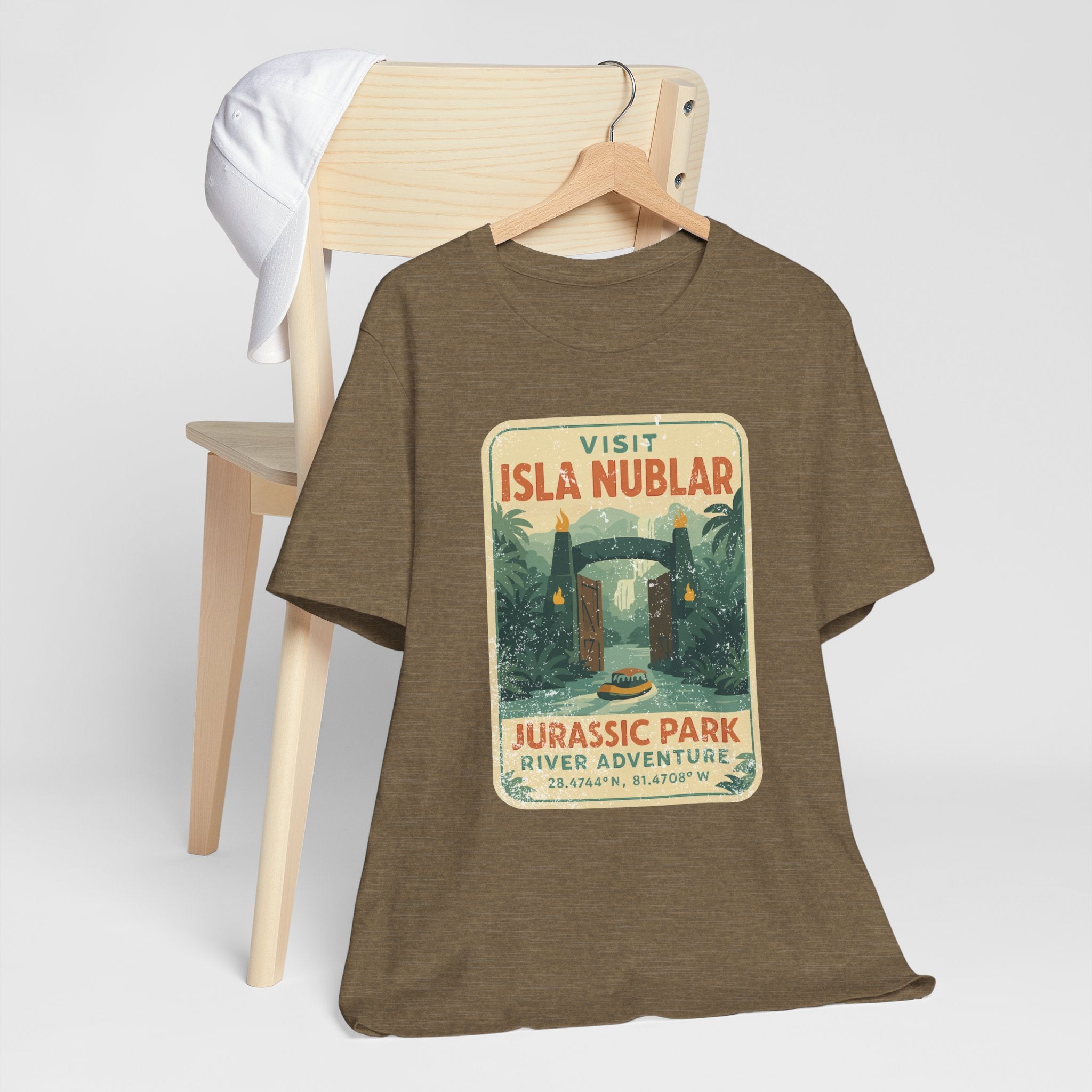 Visit Isla Nublar Shirt – Jurassic Park Ride Souvenir Tee