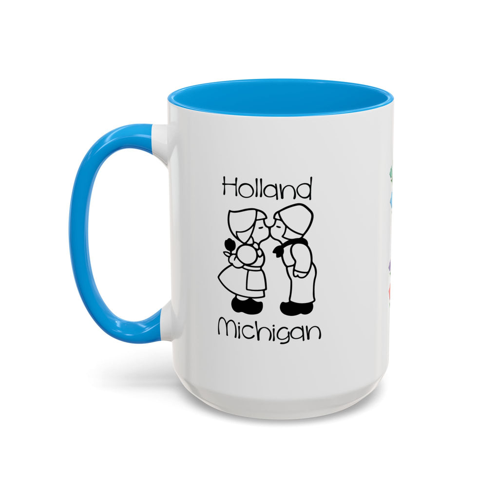 Klompen & Coffee Mug | Holland Michigan Tulip Time Souvenir