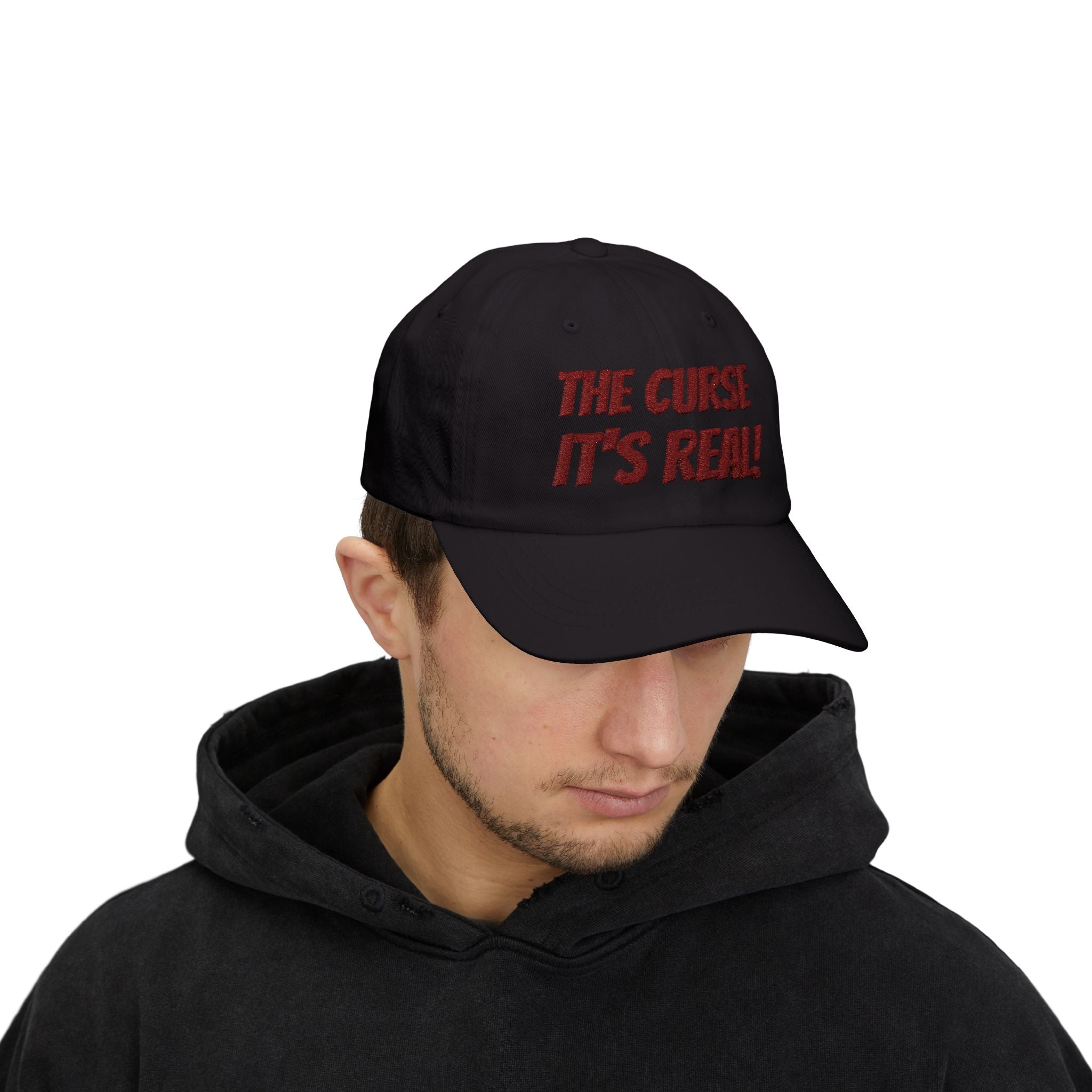 The Curse It's Real Hat- Embroidered Mummy Ride Inspired Dad Cap