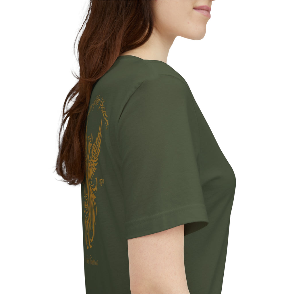 Phoenix Wizard Shirt- Lux Vincit Tenebras Double Sided Tee