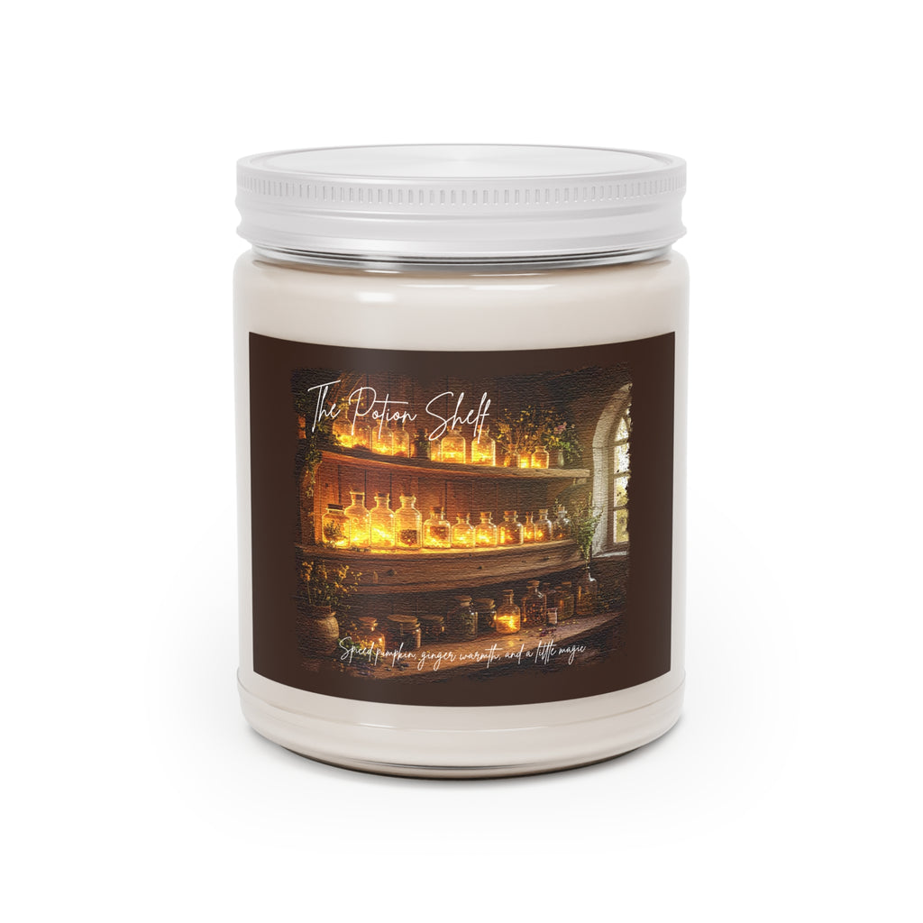 The Potion Shelf Candle- Magical Cozy Spice Scent