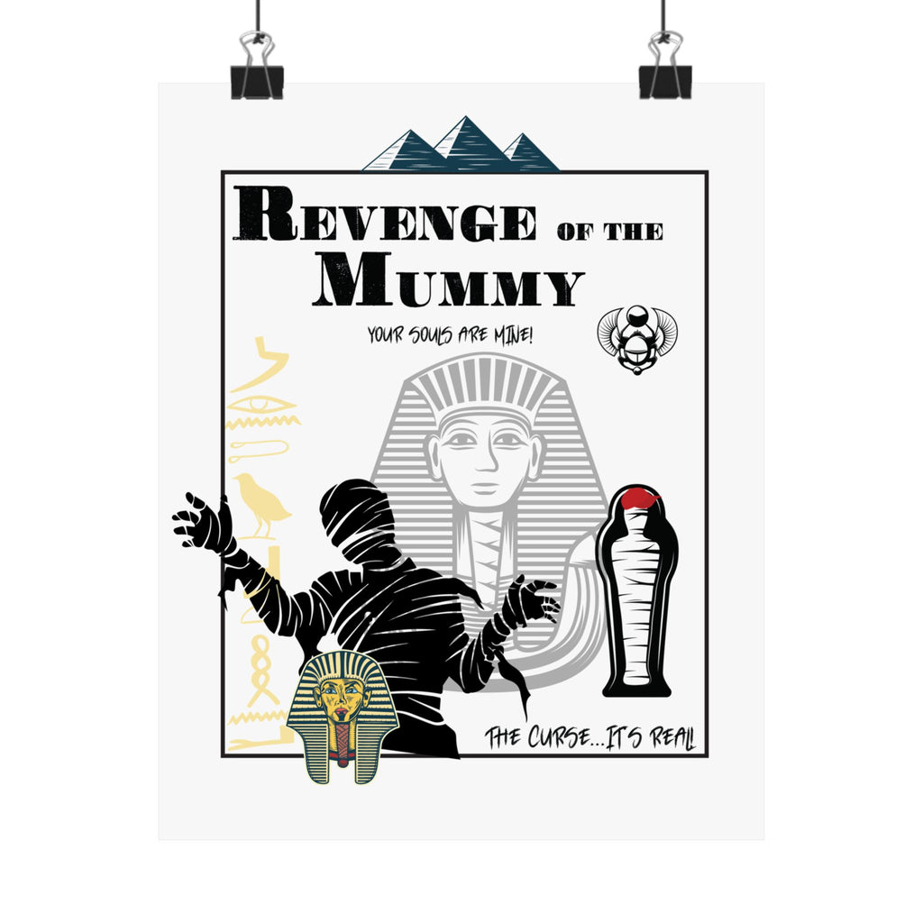 Revenge of the Mummy Poster – Universal Ride-Inspired Egyptian Wall Art