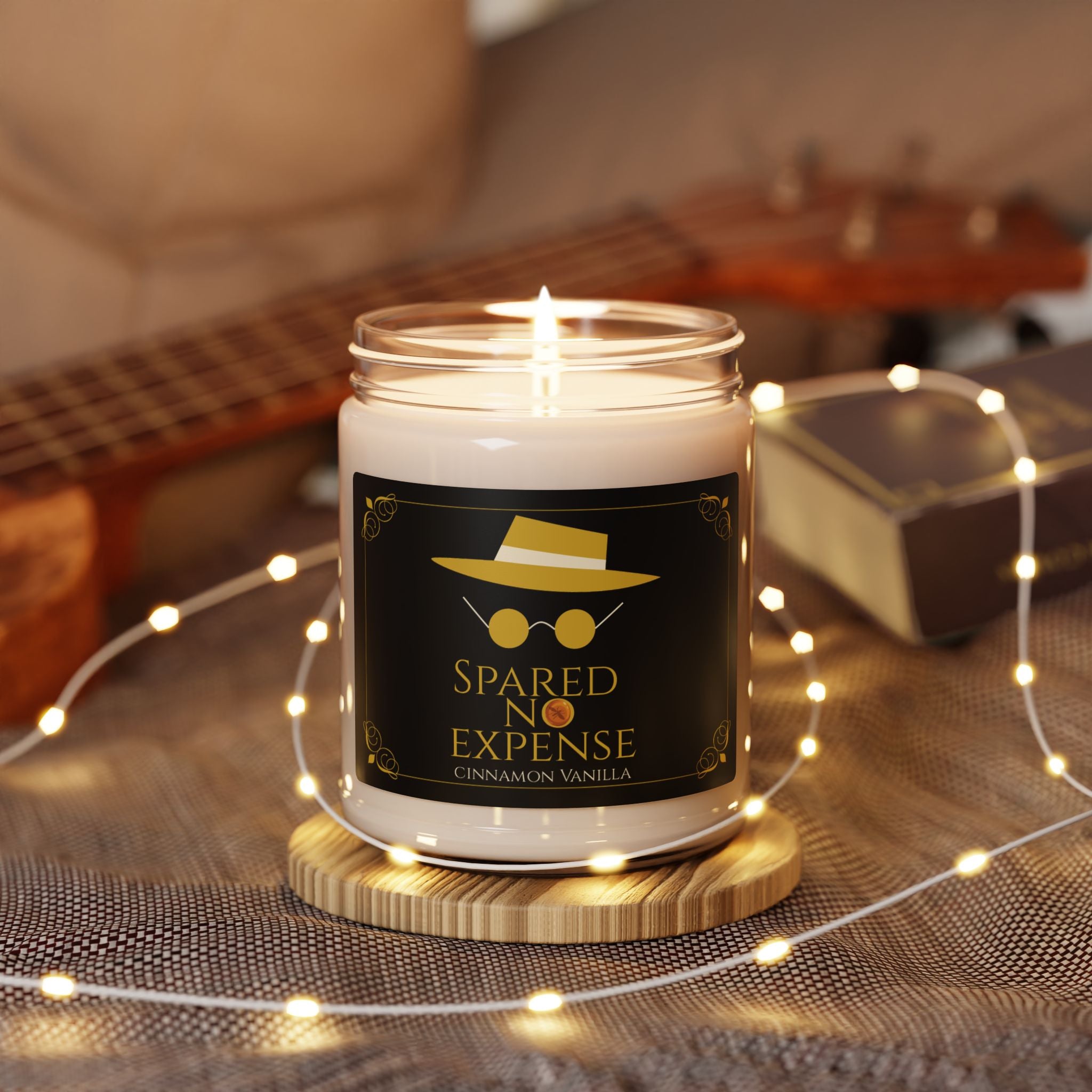 Spared No Expense Candle- Cinnamon Vanilla Soy Candle