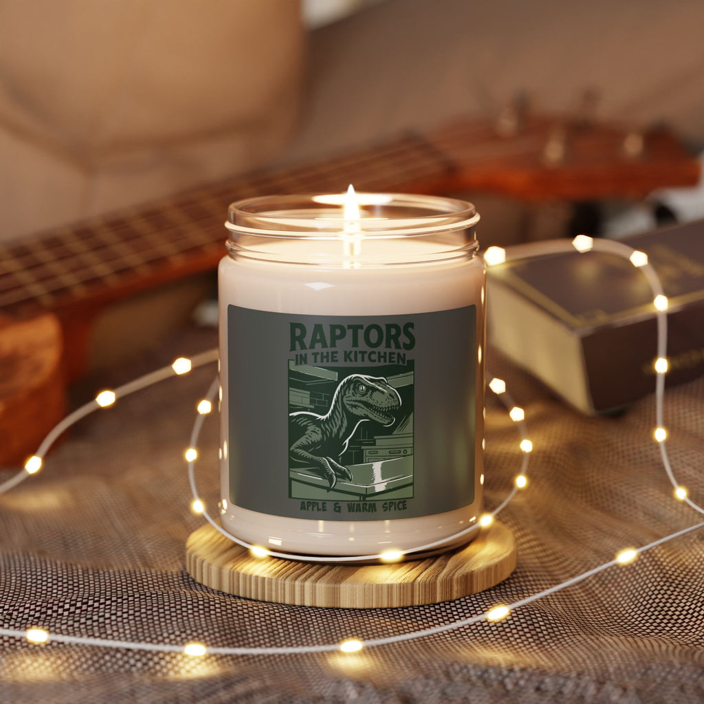 Raptors in the Kitchen Candle – Jurassic Park Movie Scene Soy Candle
