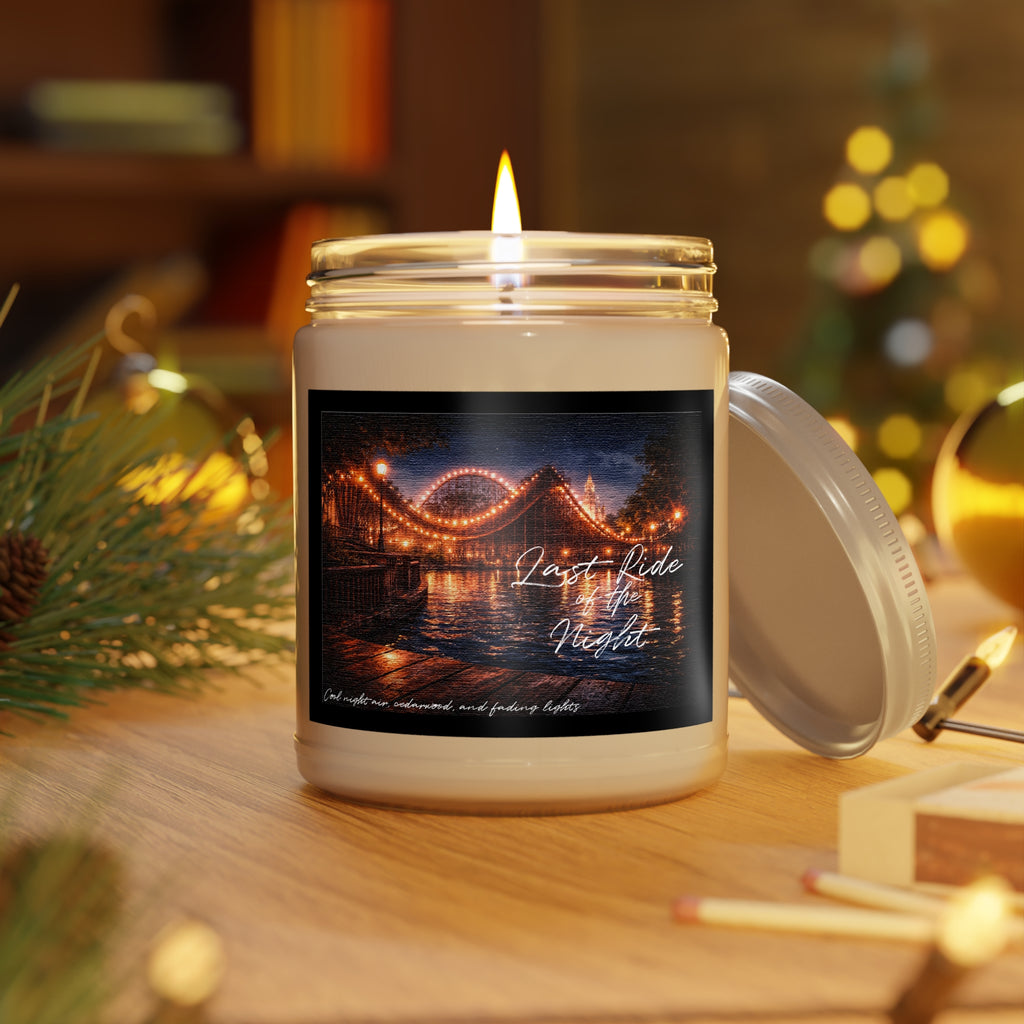 Last Ride of the Night Candle- Theme Park Night Soy Candle