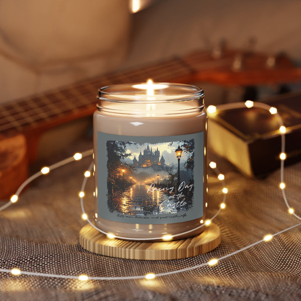 Rainy Day at the Castle Soy Candle- Moody Park Day Candle