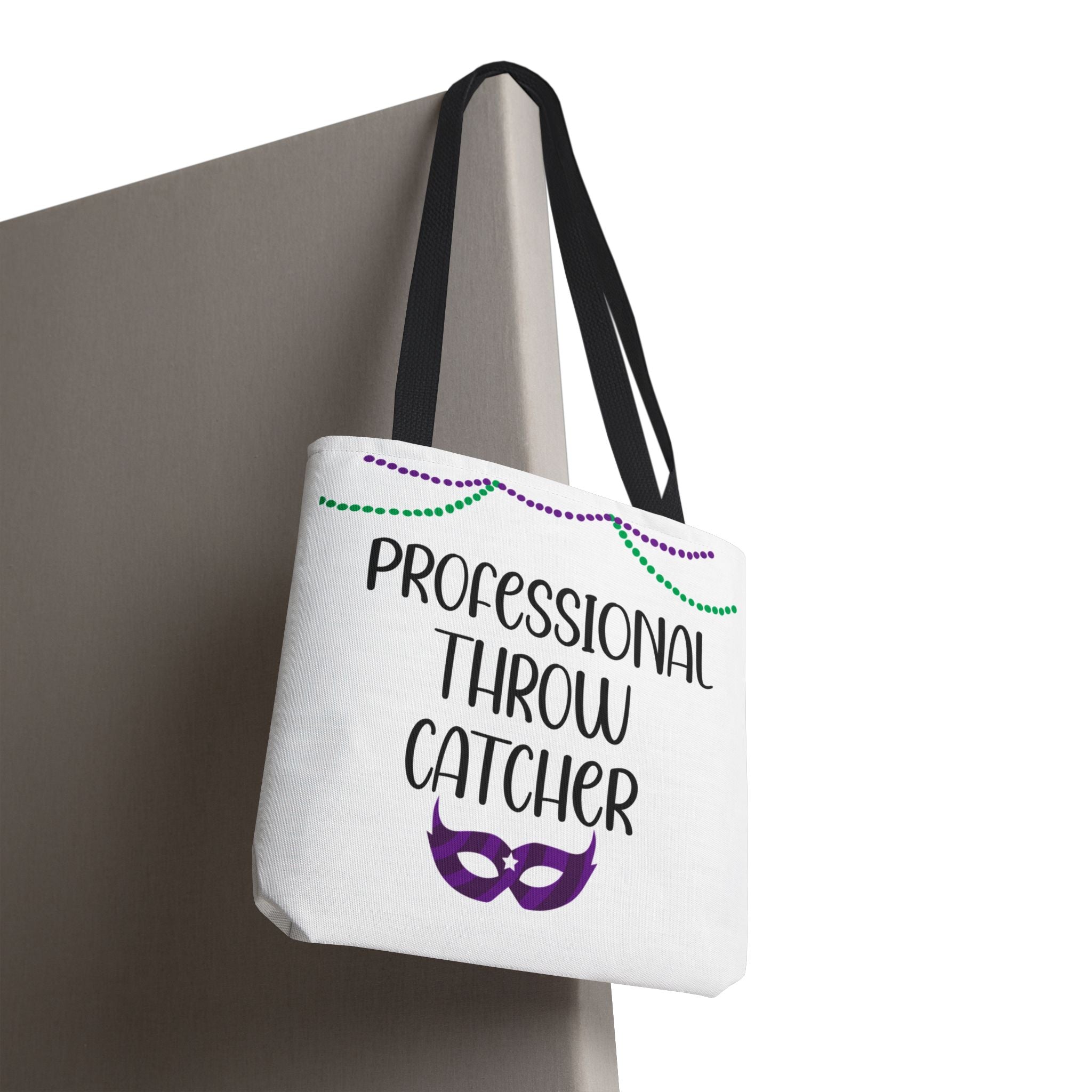 Professional Throw Catcher Mardi Gras Tote Bag