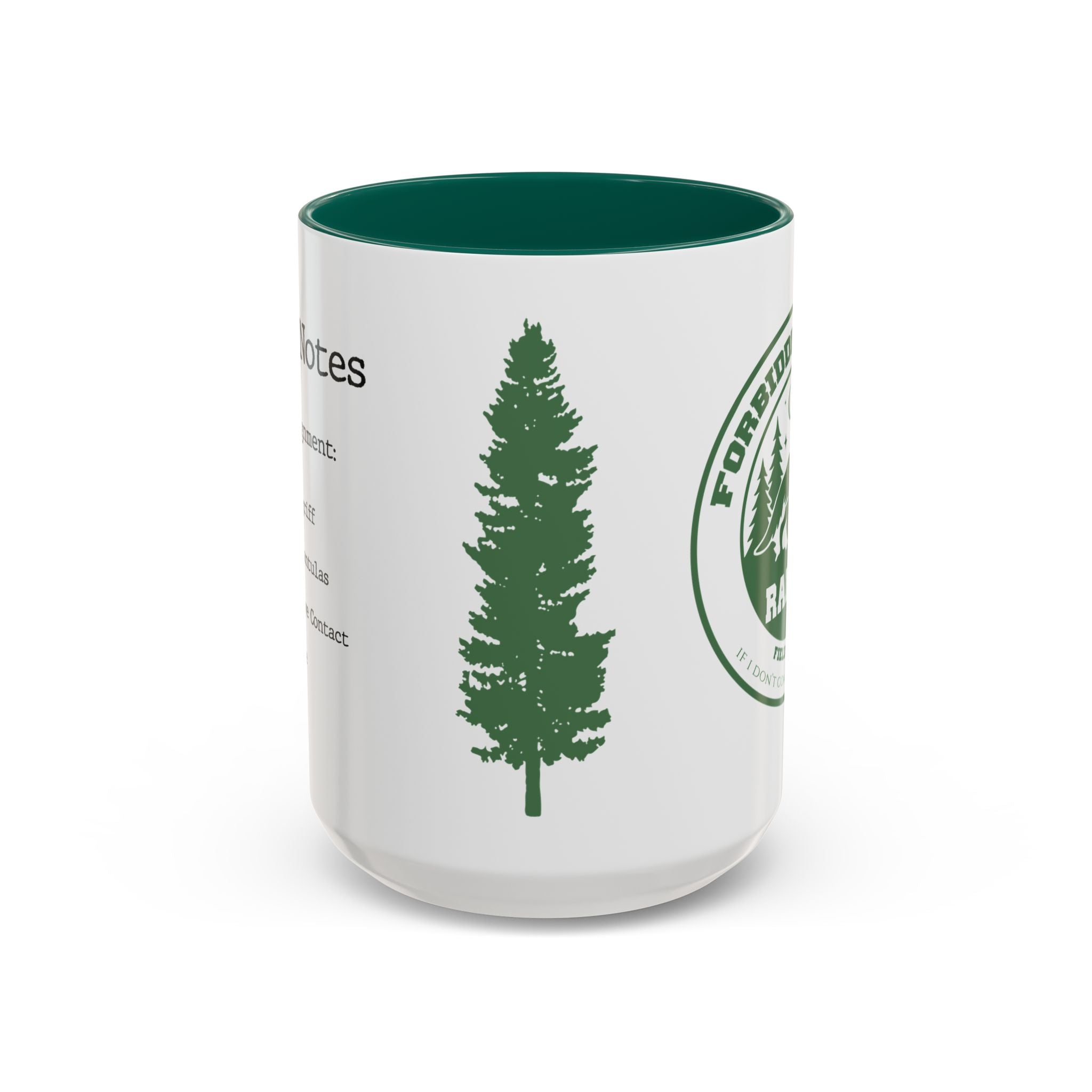Forbidden Forest Ranger 15oz Mug- Magical Creature Field Notes Coffee Mug