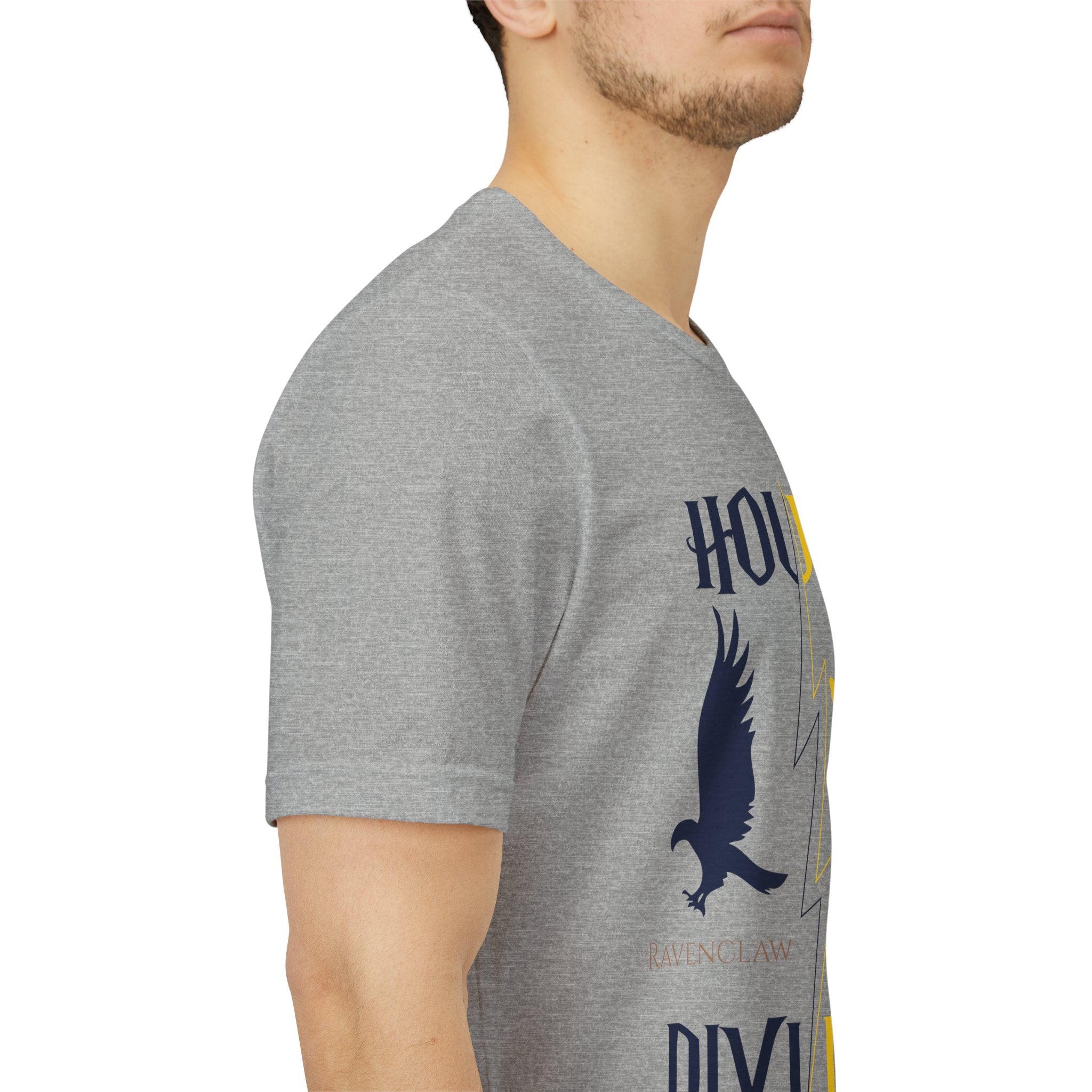 Ravenclaw Hufflepuff Shirt | House Divided Tee | Wizarding Couple Gift