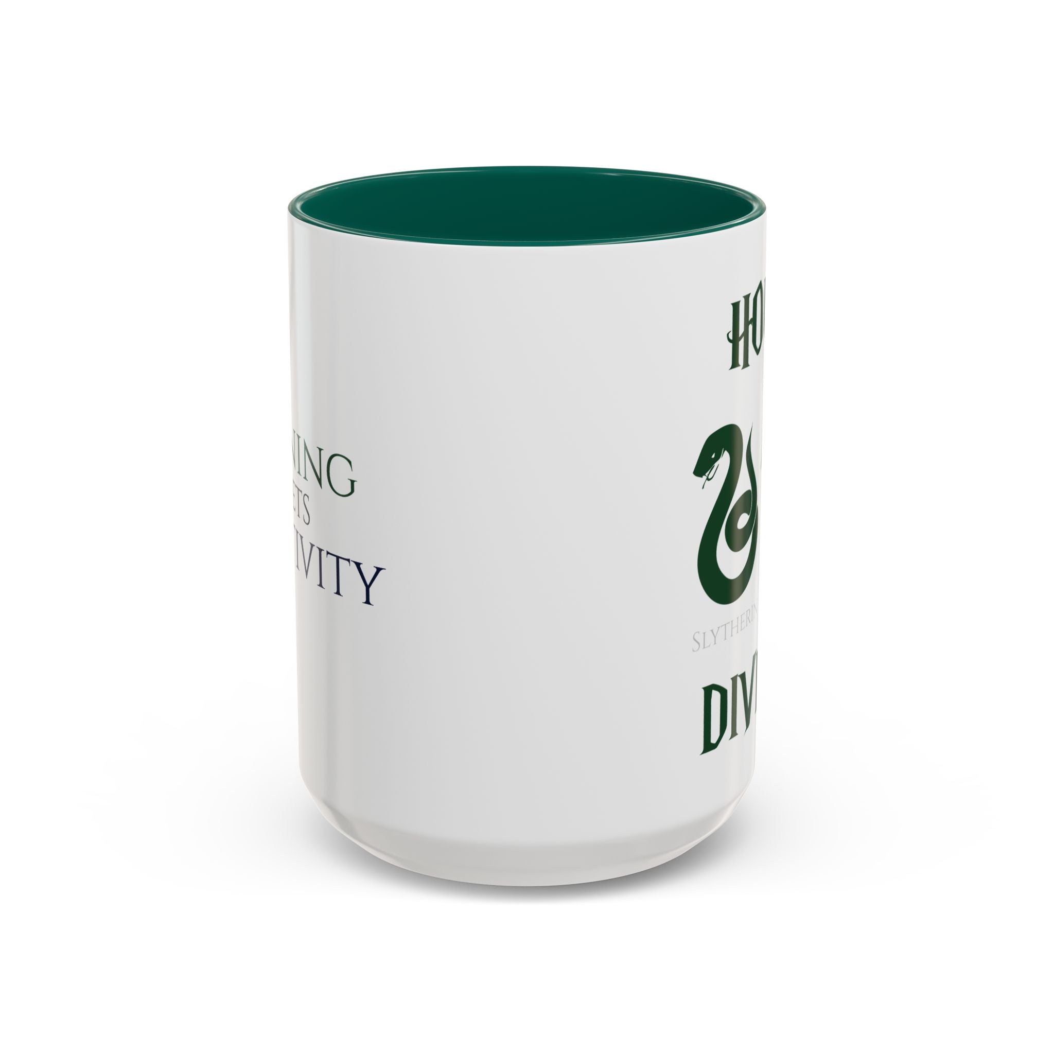 Slytherin Ravenclaw Mug | House Divided Cup | Wizarding Couple Gift