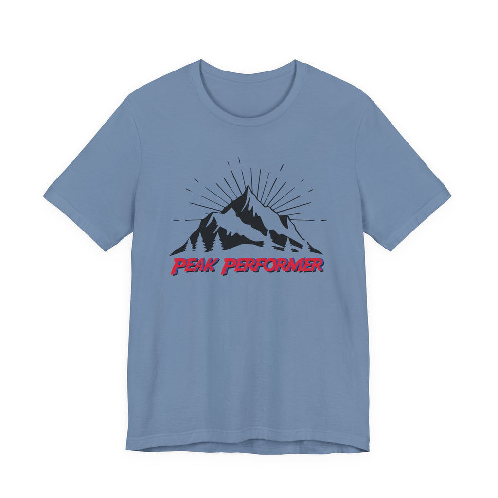 Peak Performer Hiking Tee- Mountain Adventure Shirt, Outdoor Lover Gift