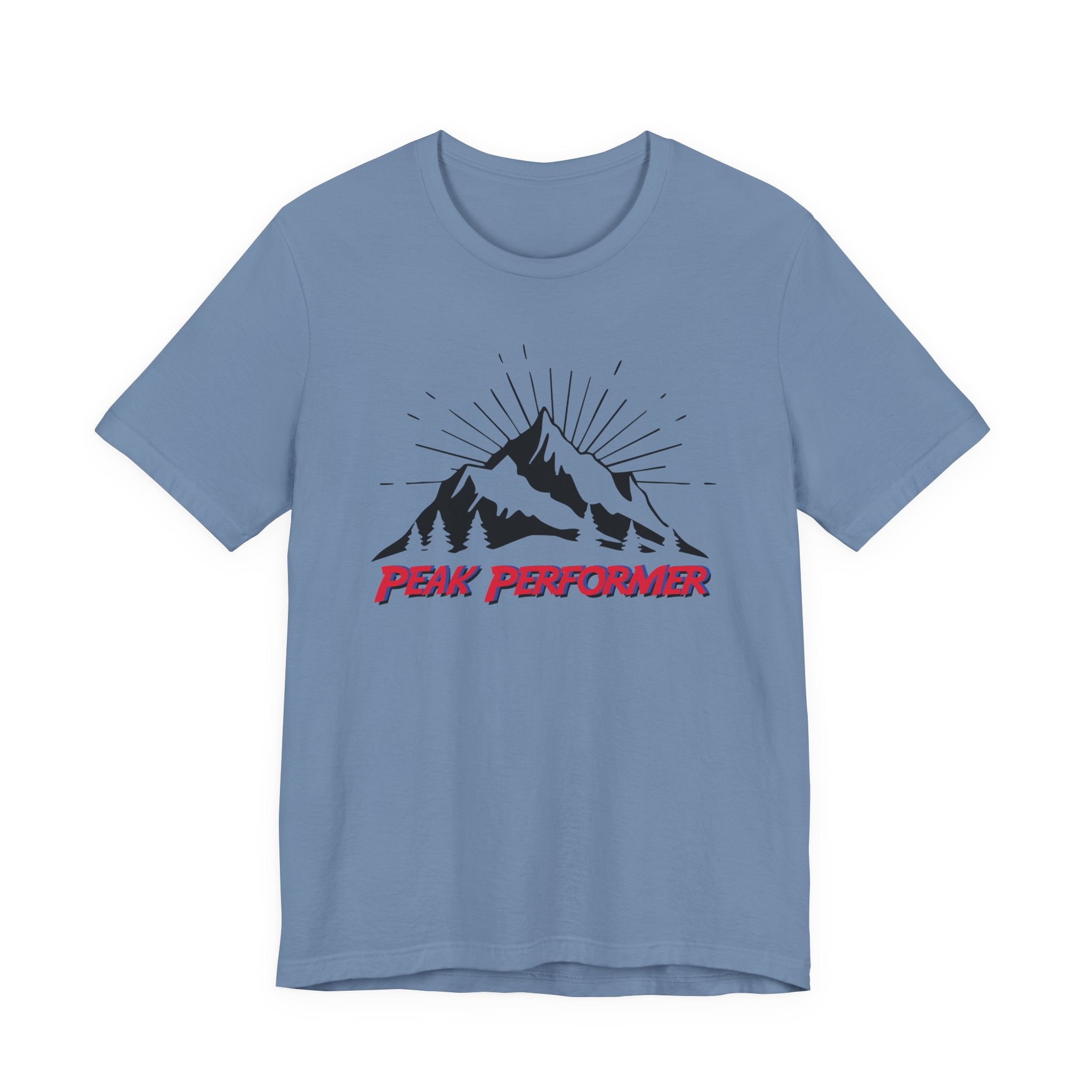 Peak Performer Hiking Tee- Mountain Adventure Shirt, Outdoor Lover Gift