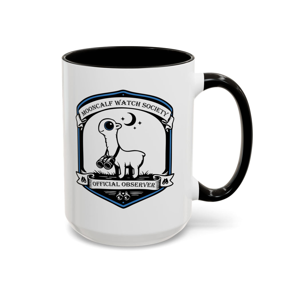 Mooncalf Watch Society Mug- Magical Creature Observer 15oz Coffee Mug