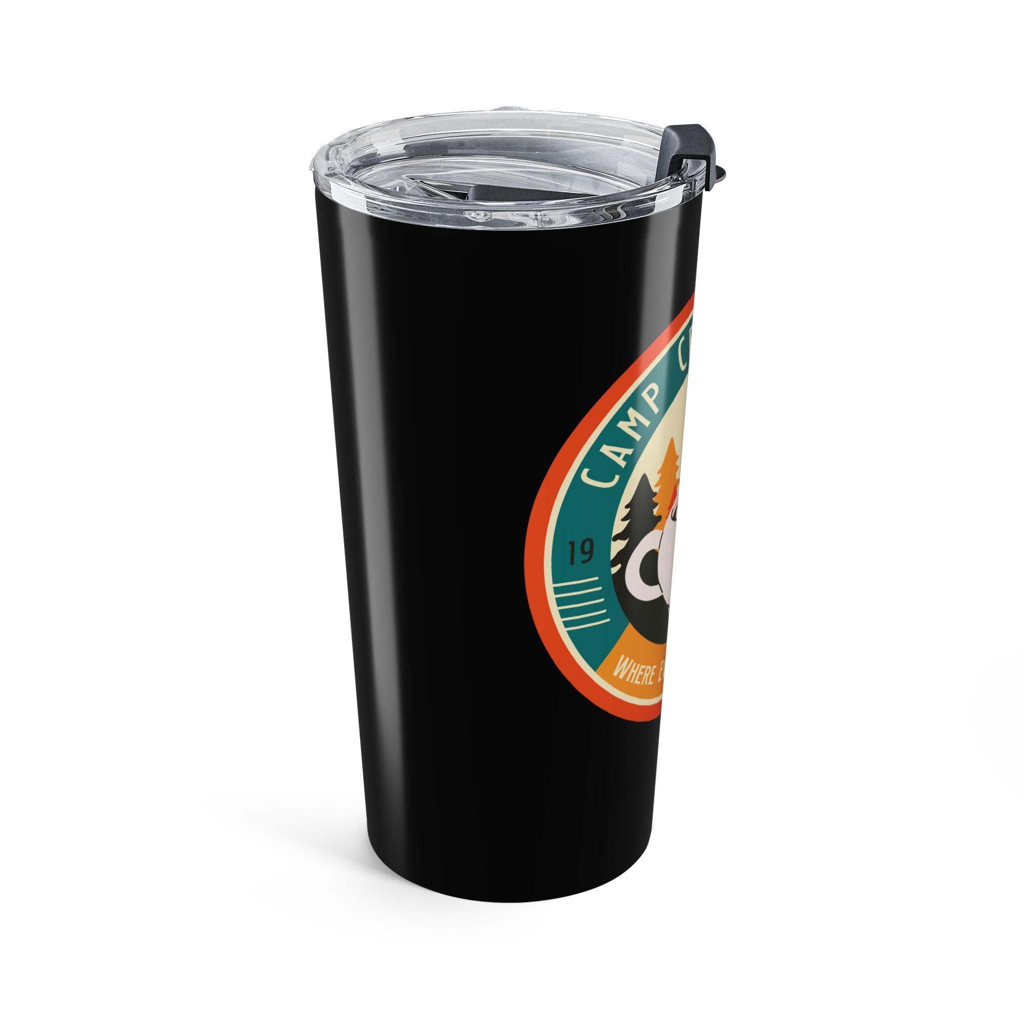 Camp Crystal Latte 20oz Tumbler- Horror Coffee Travel Mug