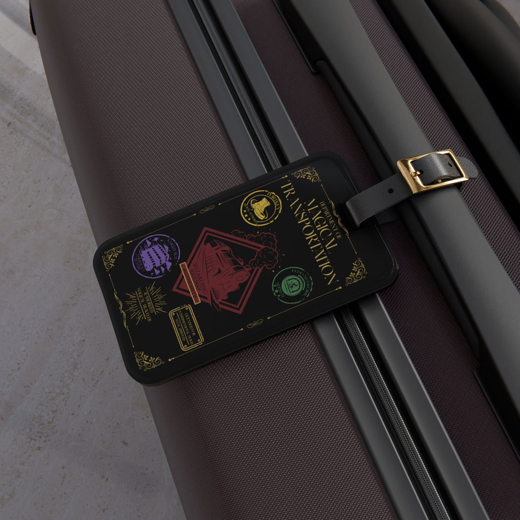 Department of Magical Transportation Luggage Tag- Wizard Travel Tag for Suitcases