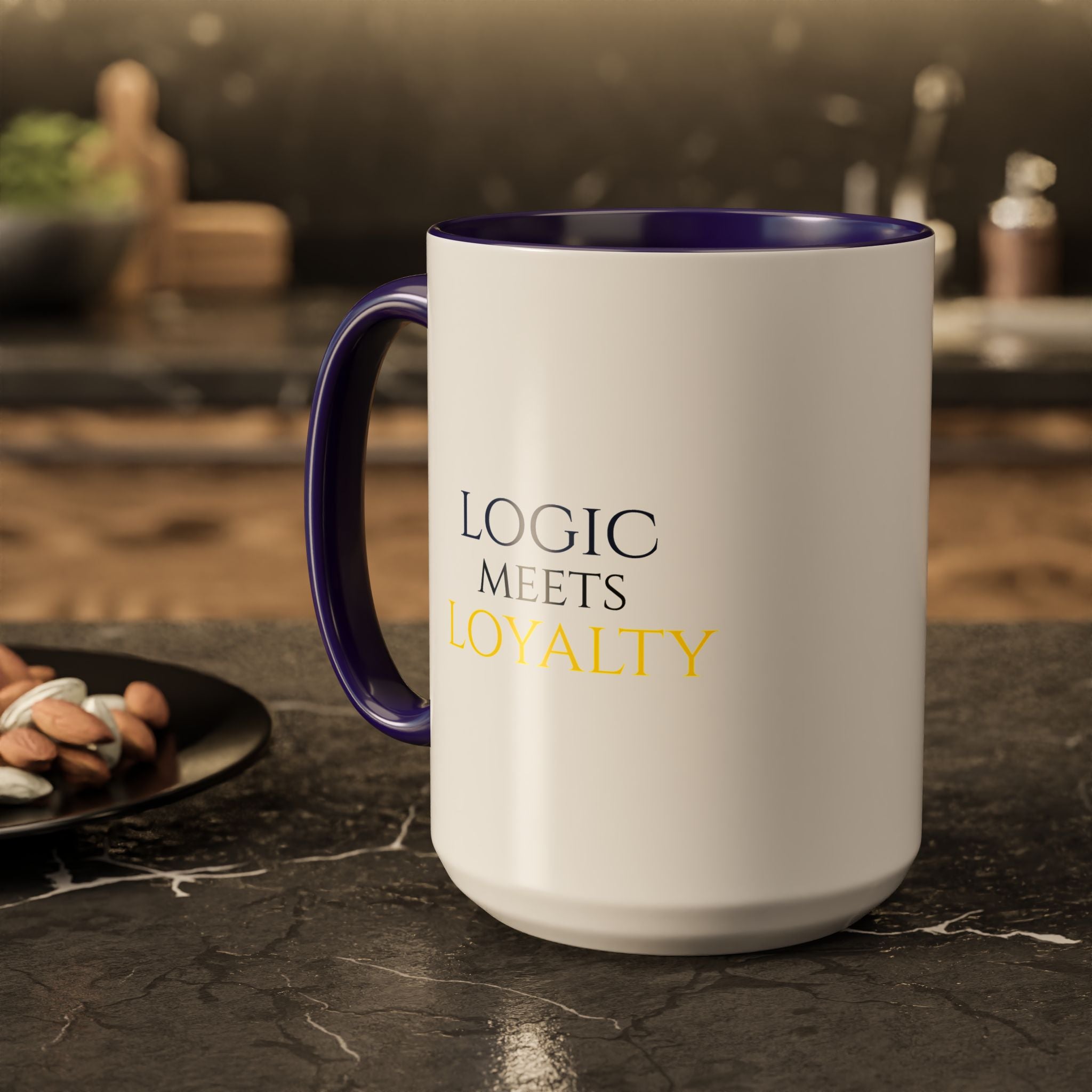 House Divided Rivalry Mug- Raven + Badger Wizardcore Couple Mug (15oz)