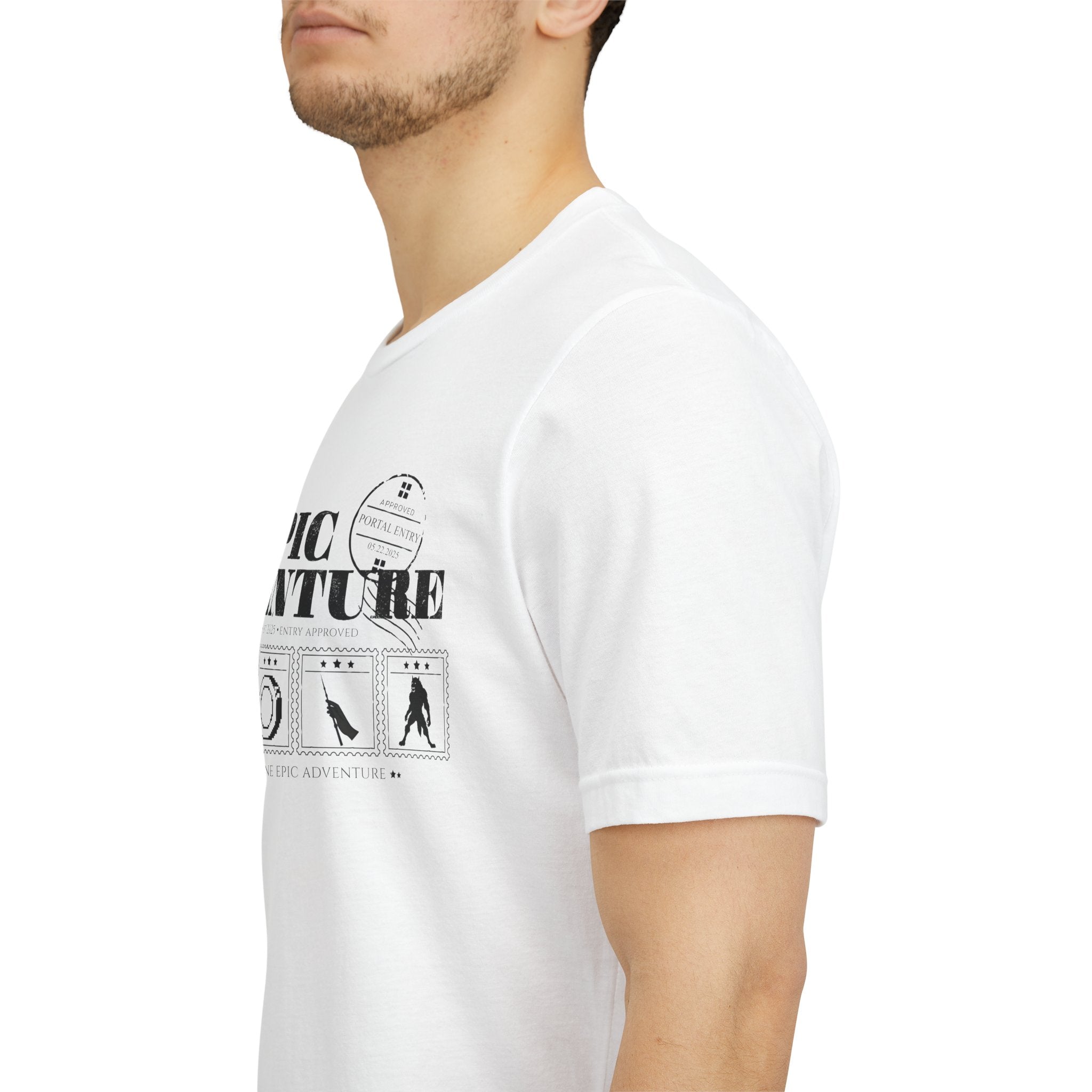 Epic Universe Portal Stamps Shirt- Orlando Theme Park Tee