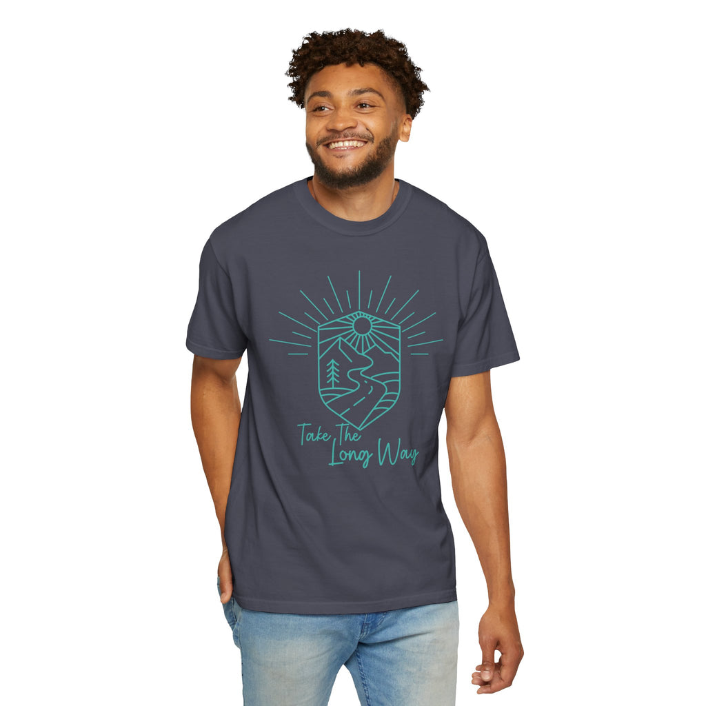 Take The Long Way Shirt- Scenic Route Road Trip Tee