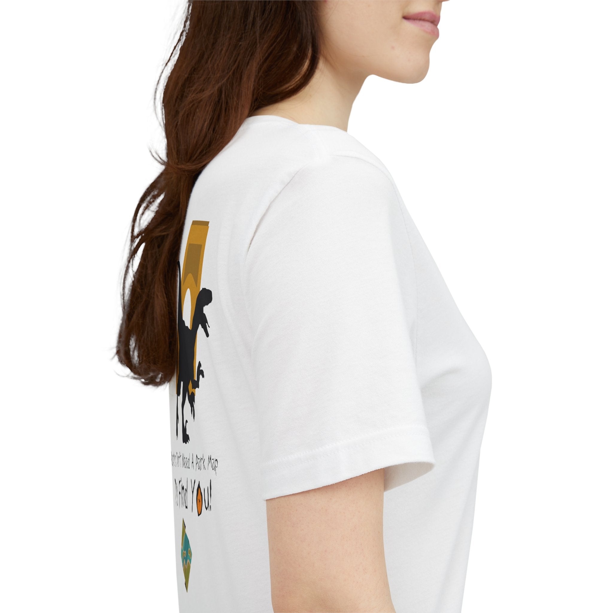 Jurassic Park Raptor Shirt | Double-Sided Theme Park Tee | Universal Orlando Inspired