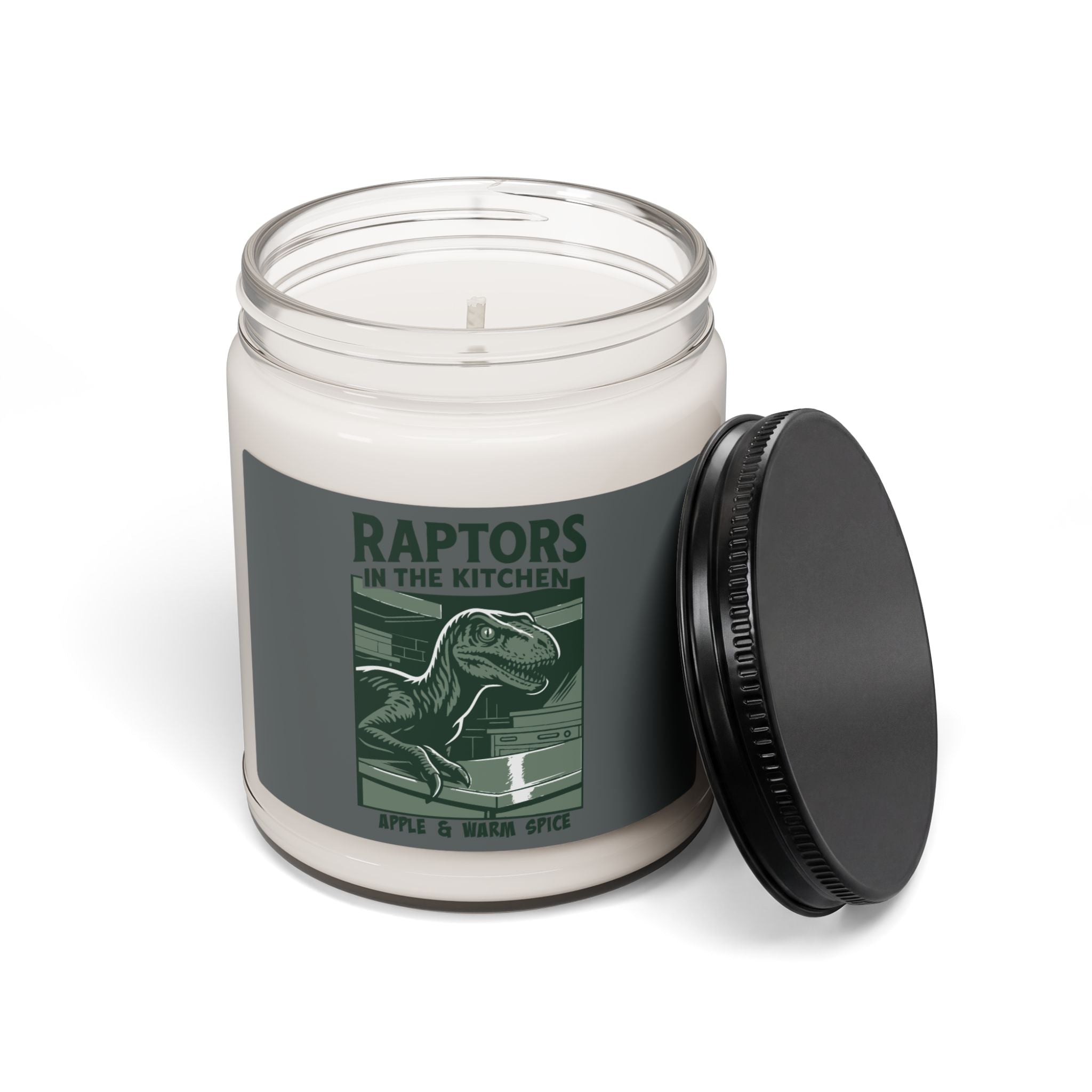 Raptors in the Kitchen Candle- Apple + Warm Spices Soy Candle