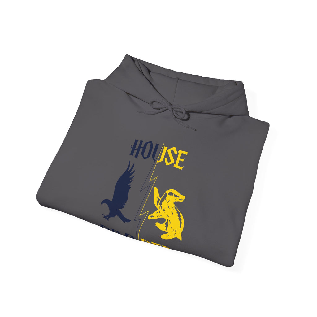 House Divided Rivalry Hoodie- Raven + Badger Wizardcore Couple Hoodie