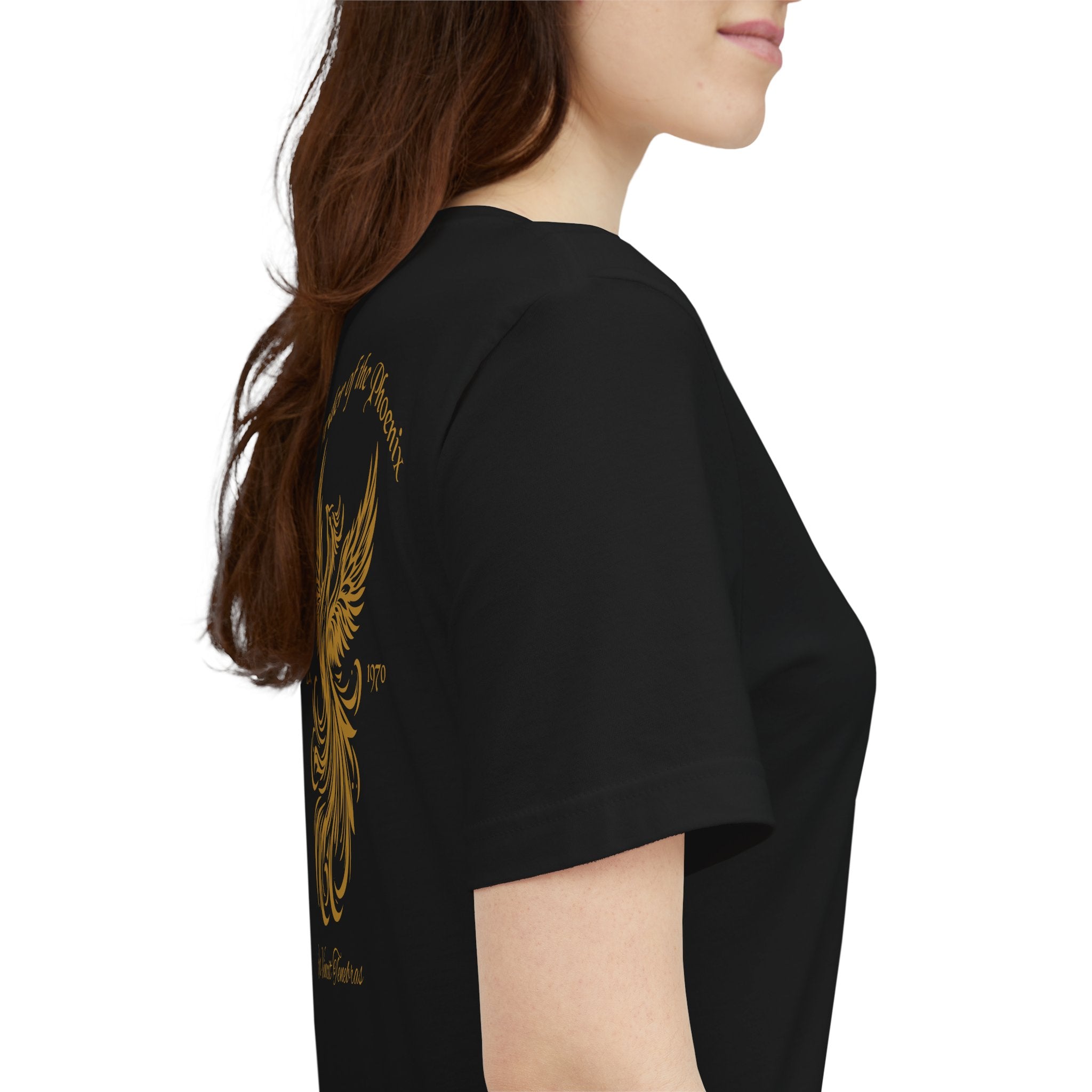 Phoenix Wizard Shirt- Lux Vincit Tenebras Double Sided Tee