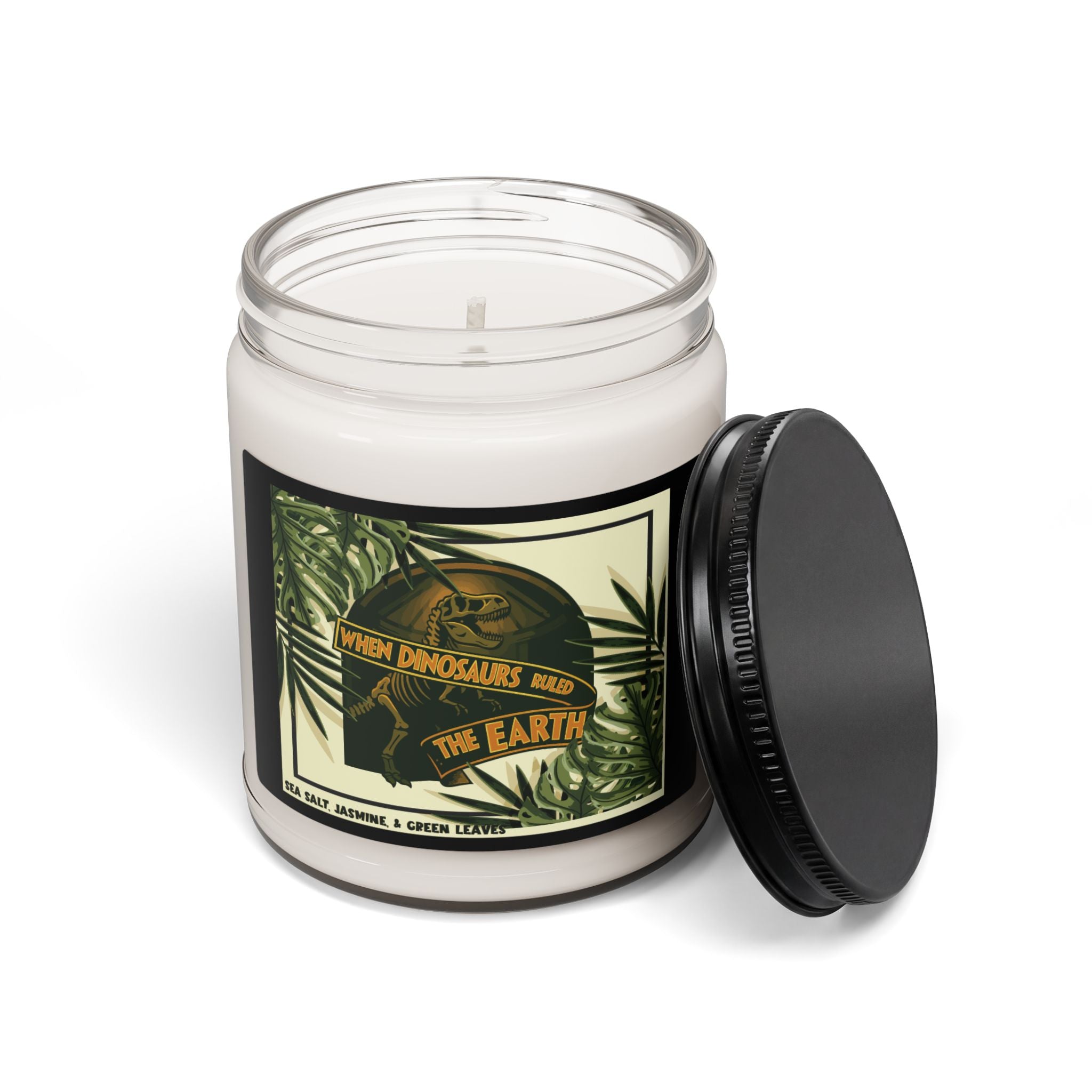 When Dinosaurs Ruled the Earth Candle- Sea Salt + Jasmine Soy Candle