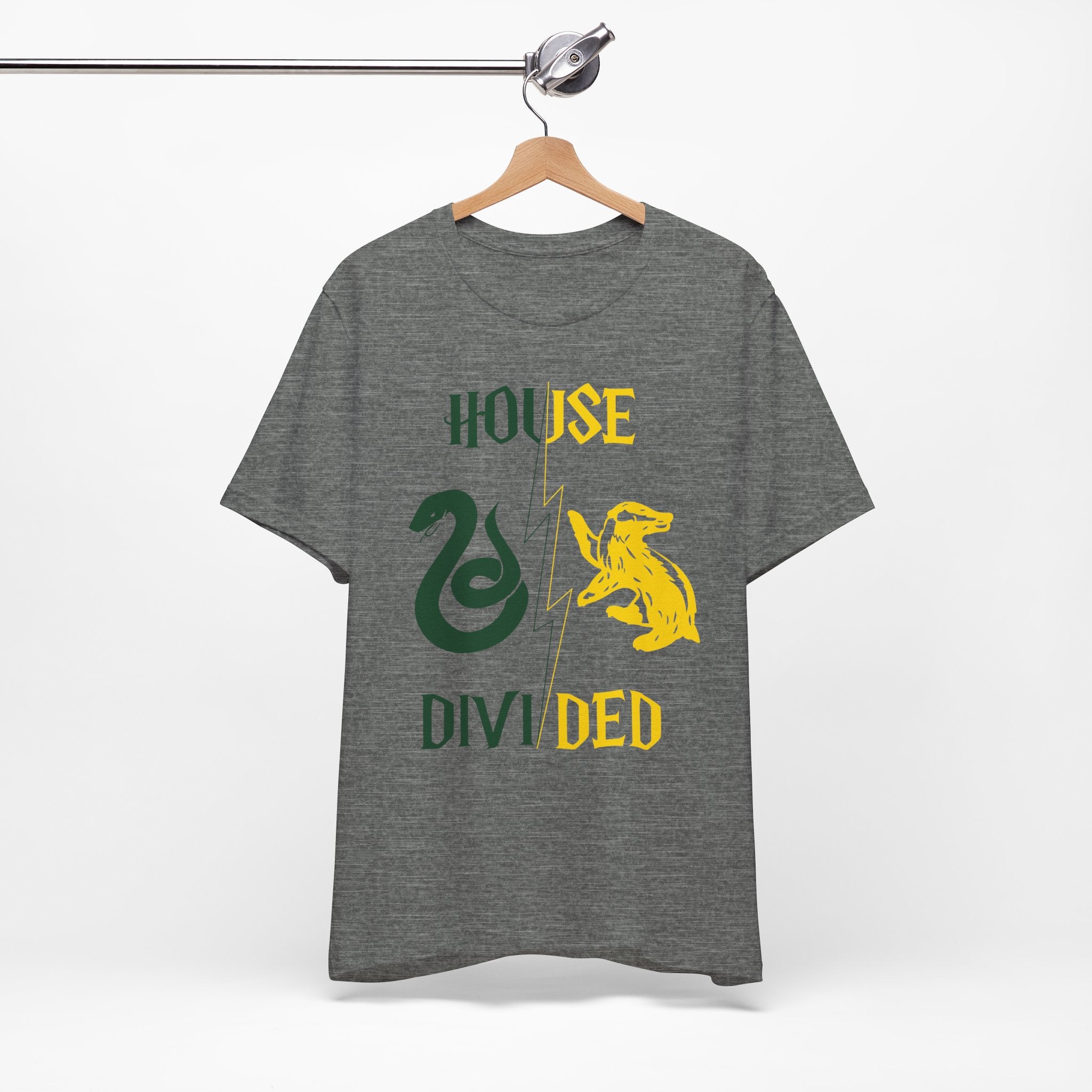 House Divided Rivalry Shirt- Serpent + Badger Wizardcore Couple Tee