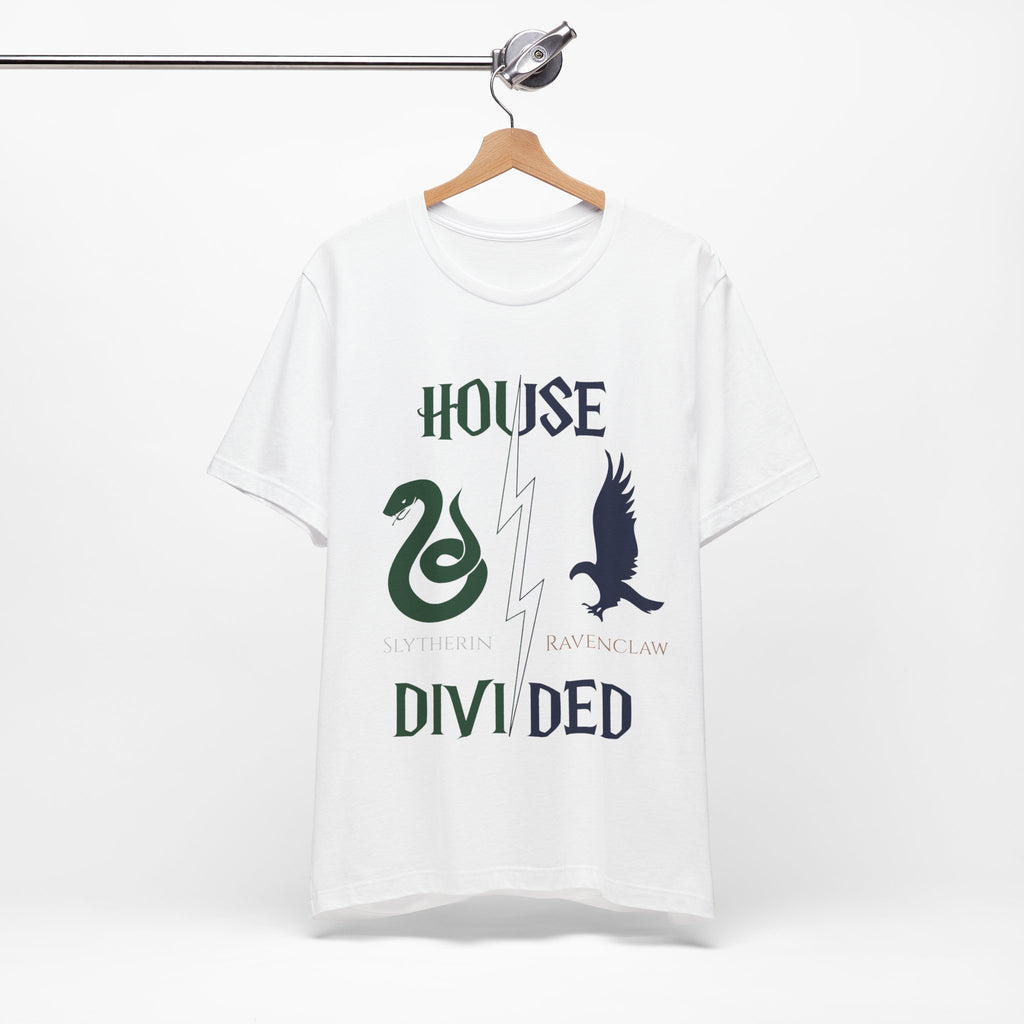 Slytherin Ravenclaw Shirt | House Divided Tee | Wizarding Couple Gift