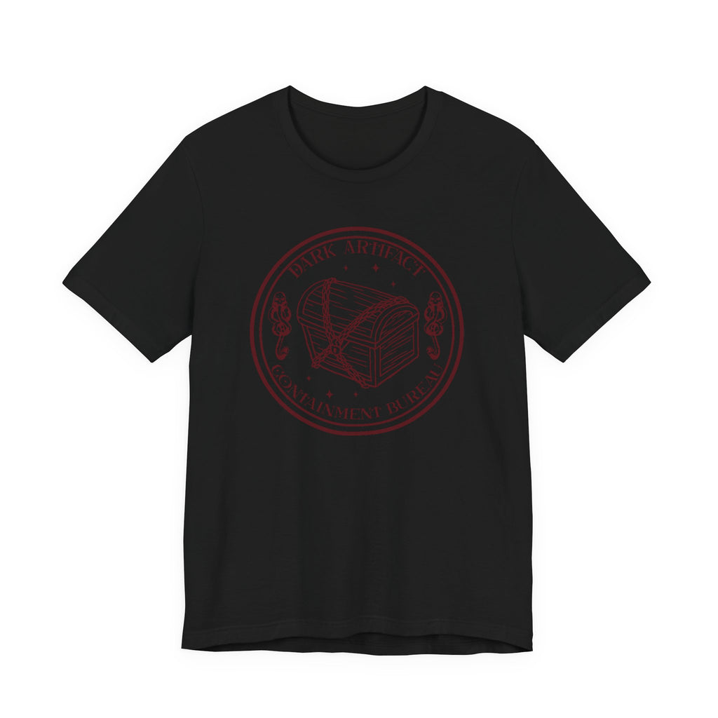 Dark Artifact Containment Bureau Tee- Dark Wizard Inspired Shirt