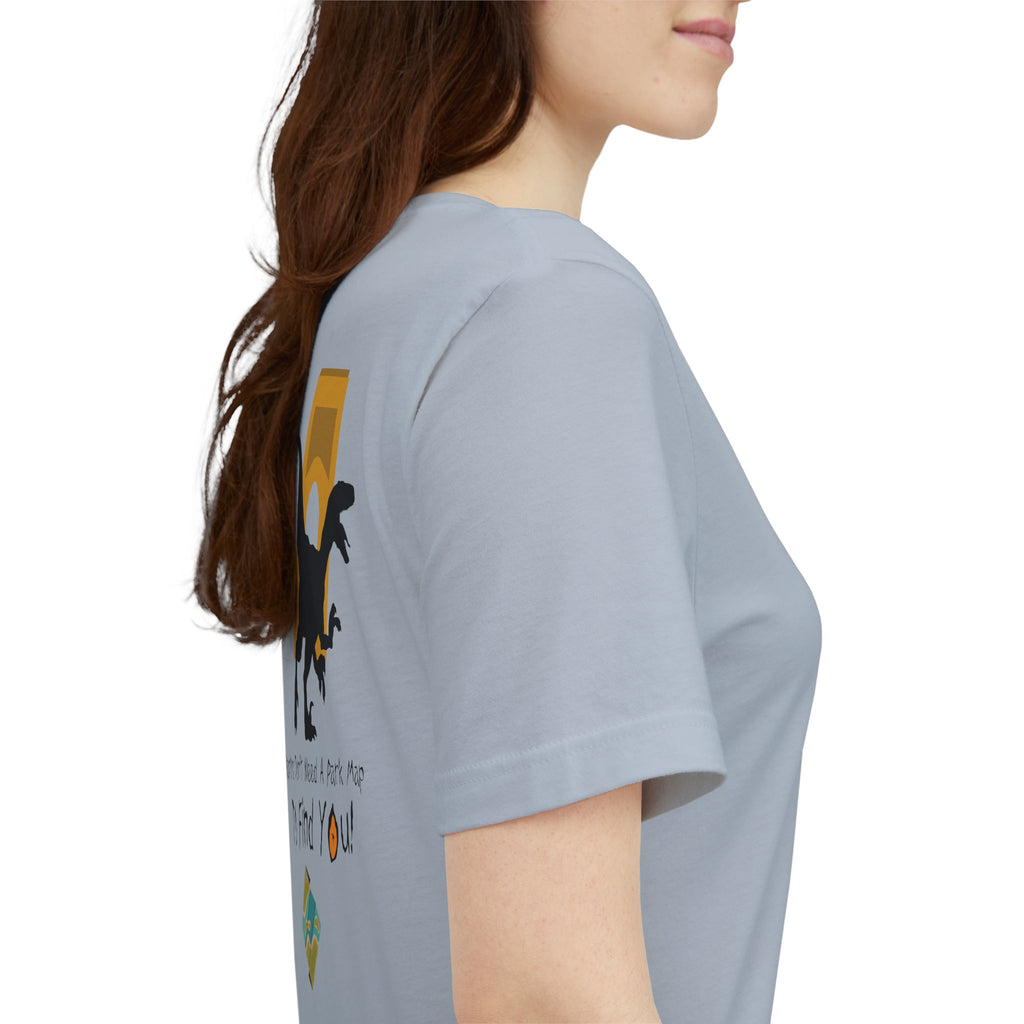 Jurassic Park Raptor Shirt | Double-Sided Theme Park Tee | Universal Orlando Inspired