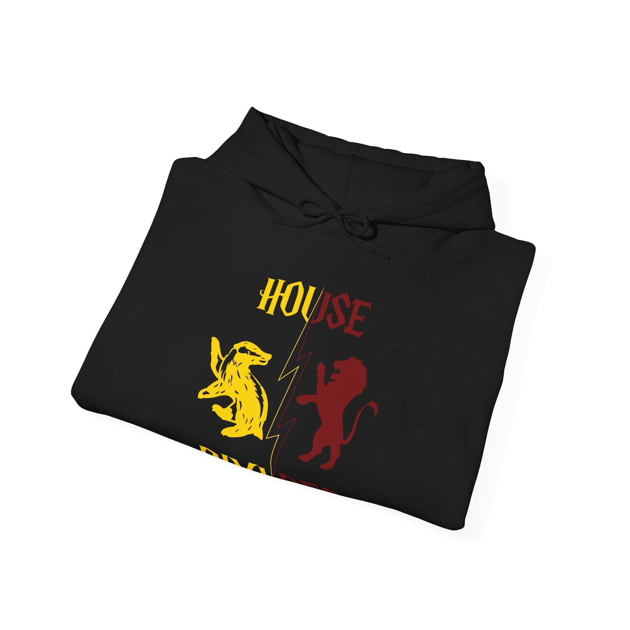 House Divided Rivalry Hoodie- Badger + Lion Wizardcore Couple Hoodie